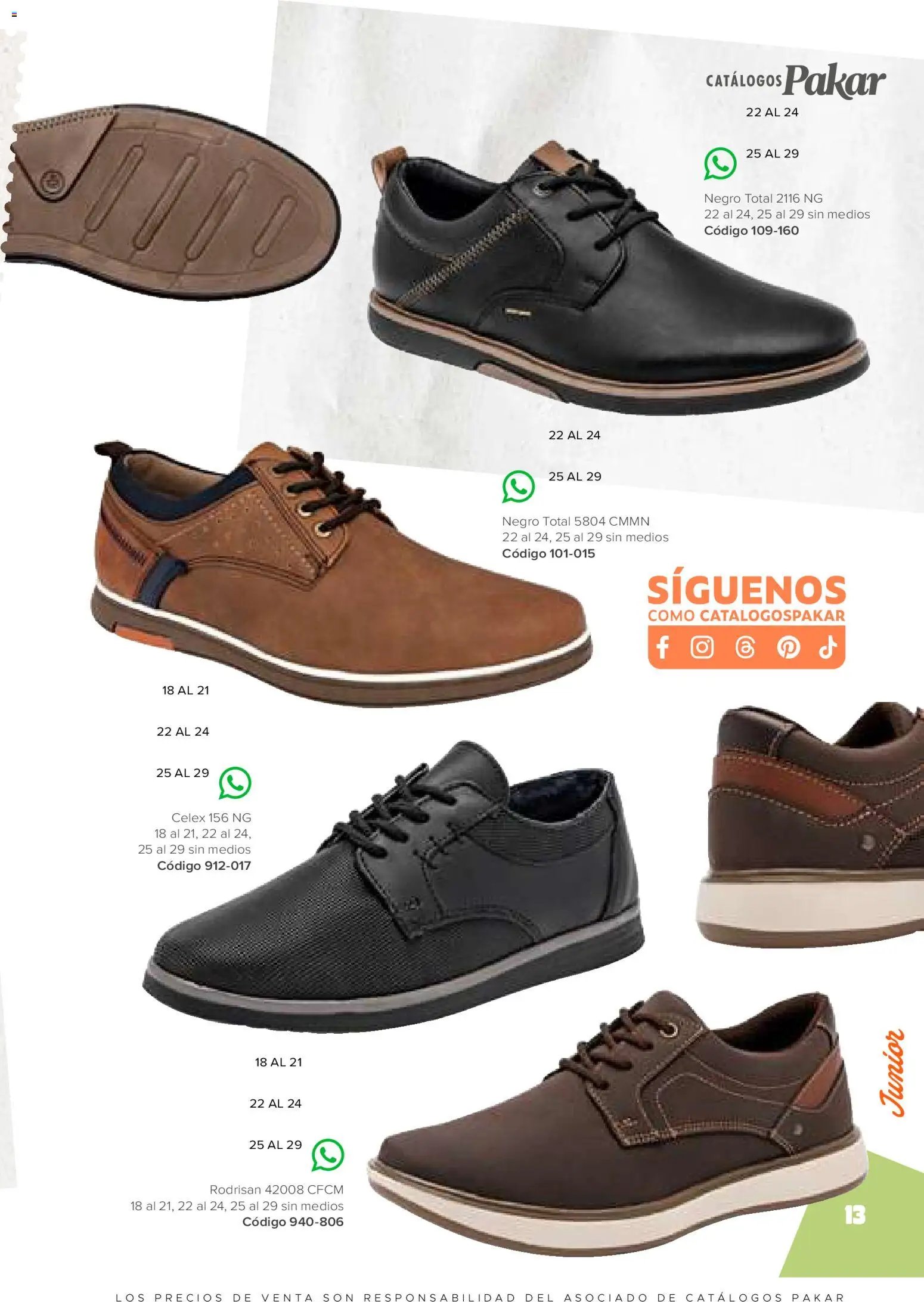 SC Pakar oferta desde 30/01/2026 Catálogo Junior