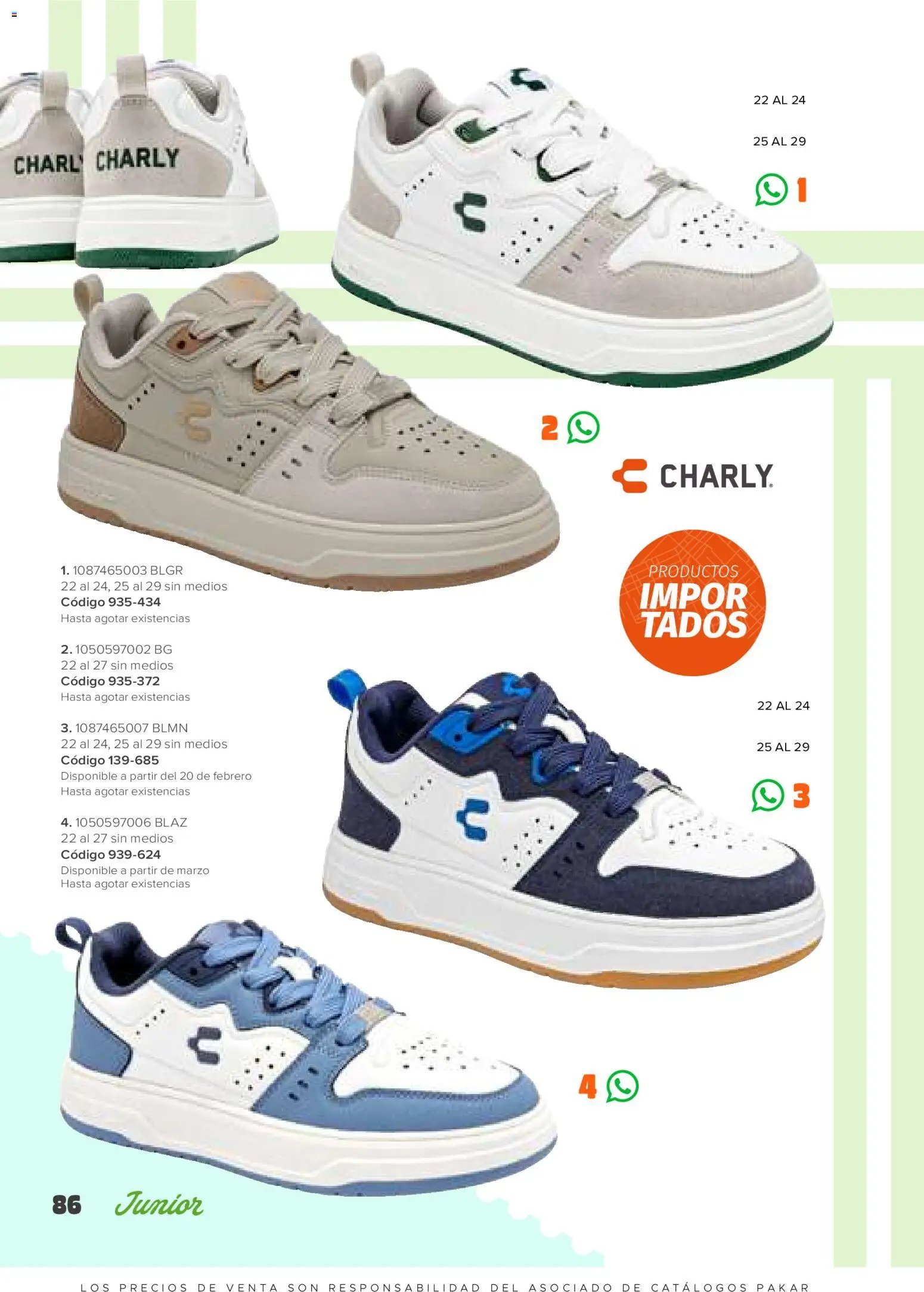 SC Pakar oferta desde 30/01/2026 Catálogo Junior