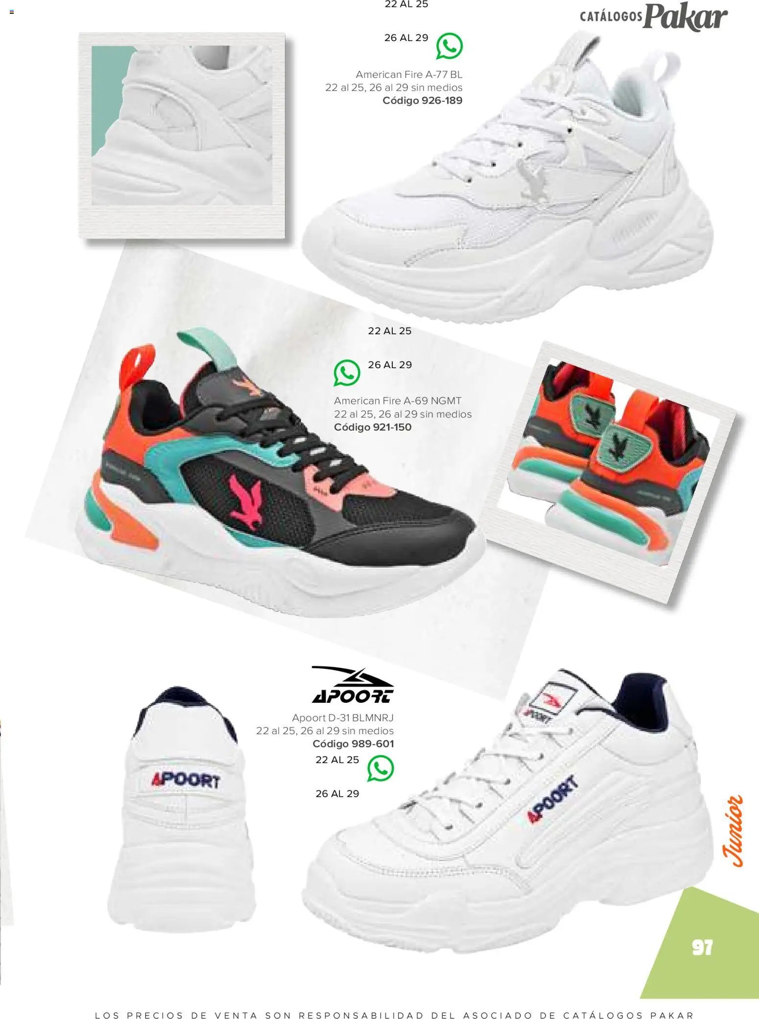 SC Pakar oferta desde 30/01/2026 Catálogo Junior