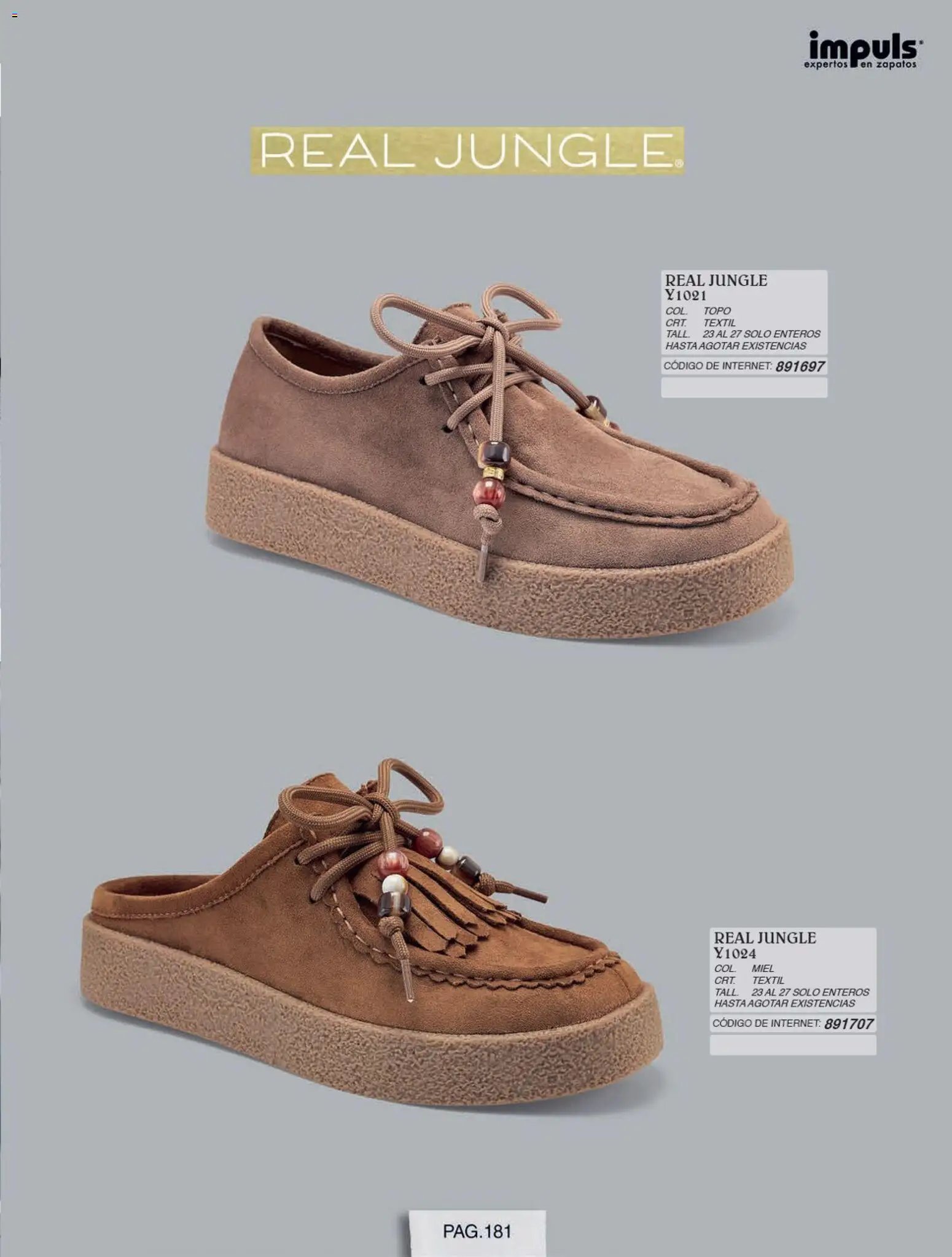 Impuls oferta desde 01/07/2026 Impuls catálogo Otoño Invierno