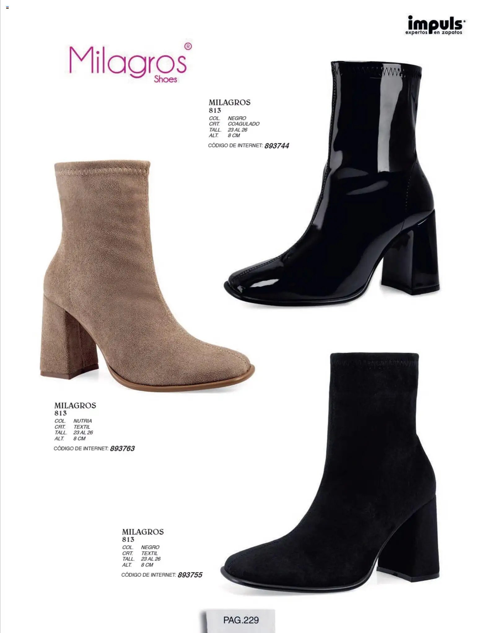 Impuls oferta desde 01/07/2026 Impuls catálogo Otoño Invierno