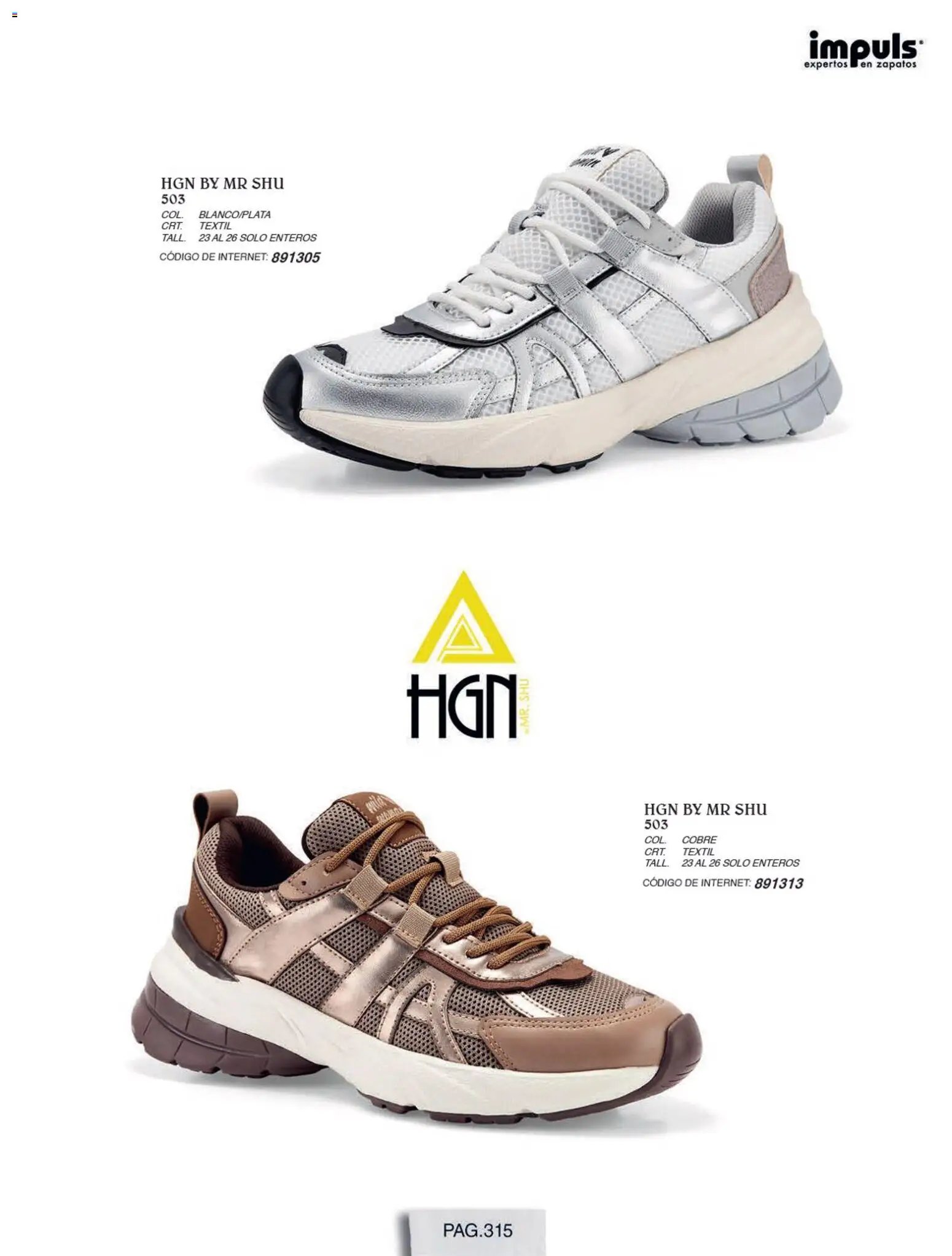 Impuls oferta desde 01/07/2026 Impuls catálogo Otoño Invierno