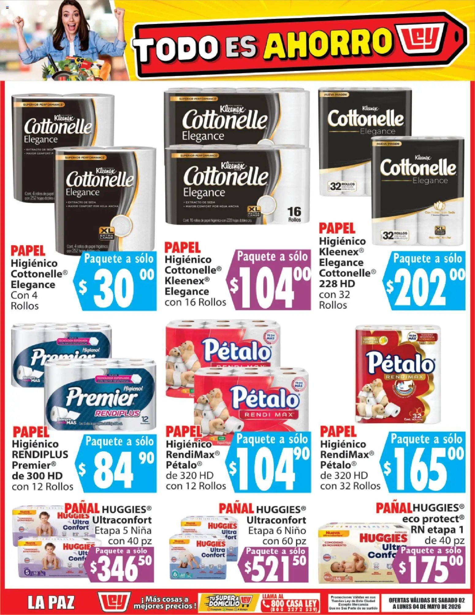 Casa Ley oferta desde 02/05/2026 Casa Ley folleto Todo es ahorro (2026-05-02 - 2026-05-04)
