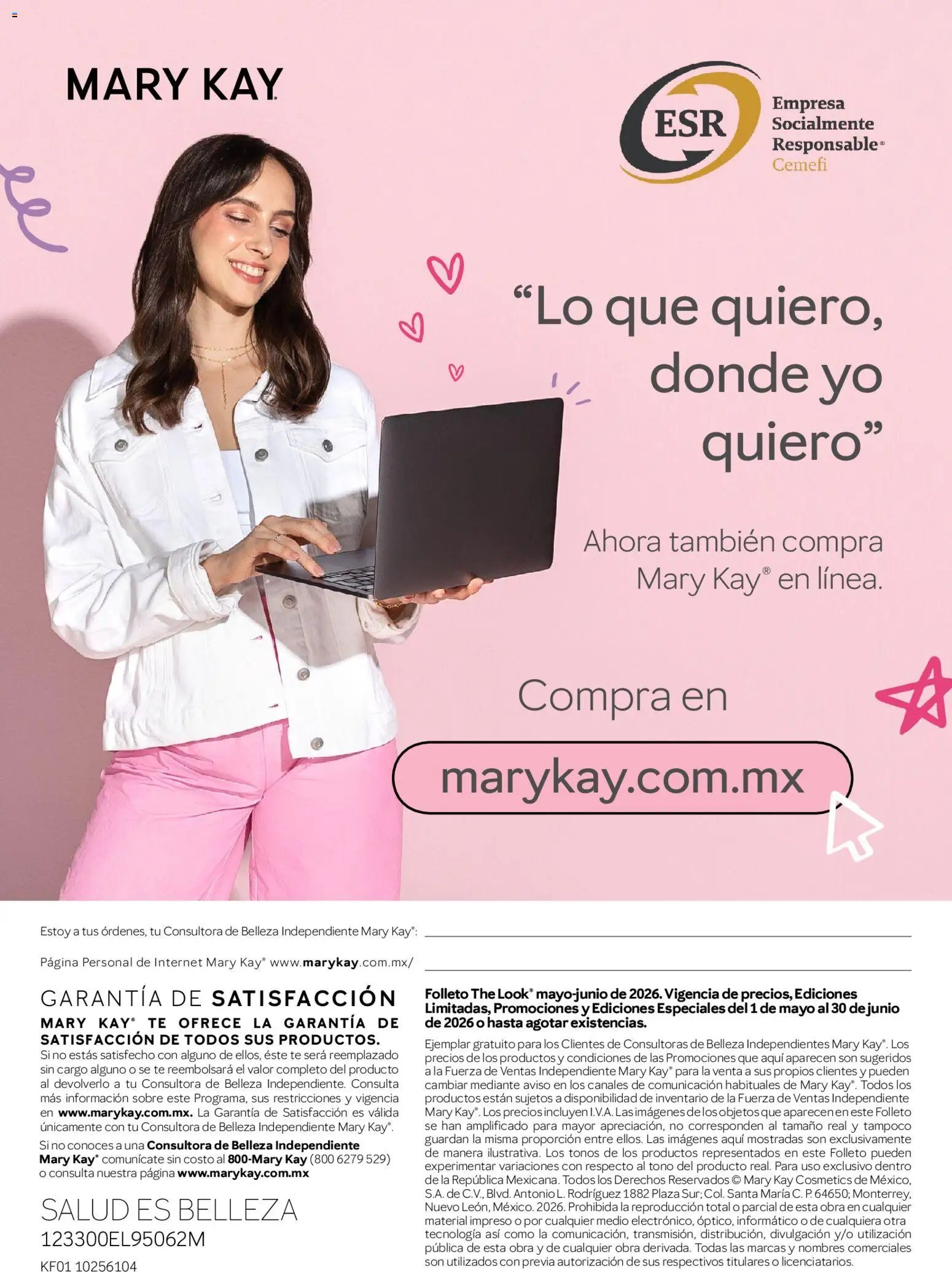 Mary Kay oferta desde 01/05/2026 Catálogo Mary Kay Mayo Junio 2026