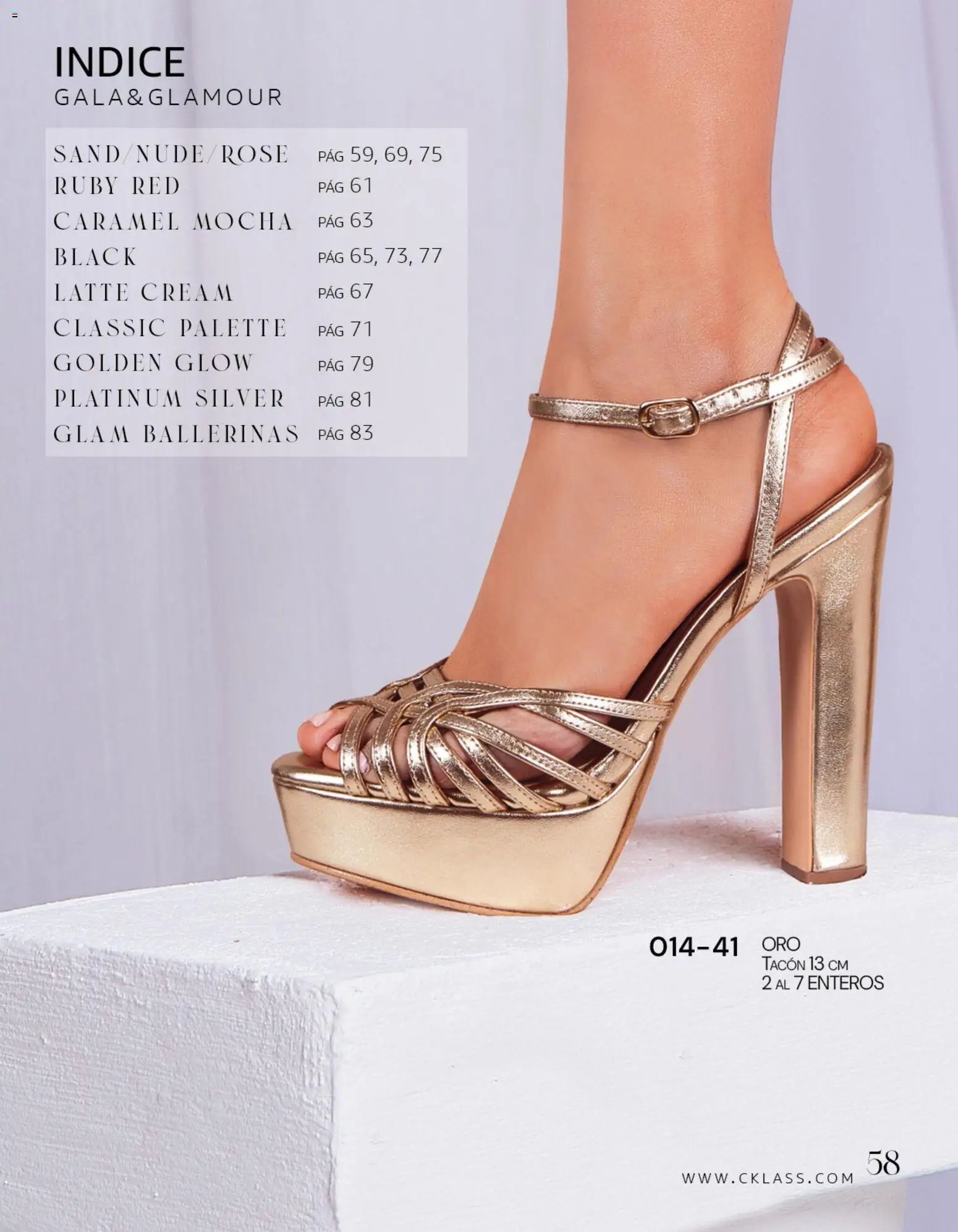 Cklass oferta desde 08/07/2026 Cklass catálogo Gala y glamour