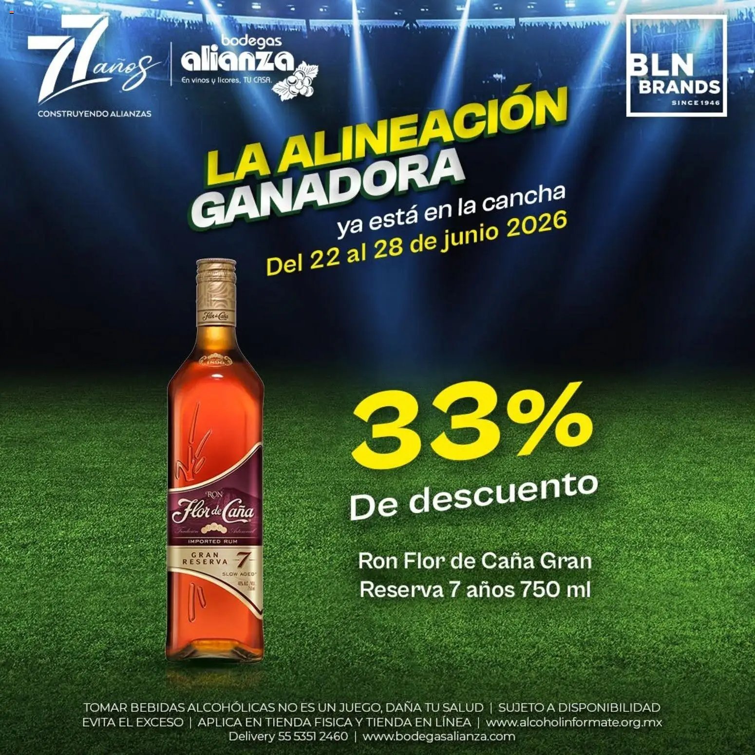 Bodegas Alianza oferta desde 22/06/2026 Bodegas Alianza catálogo La alineación ganadora