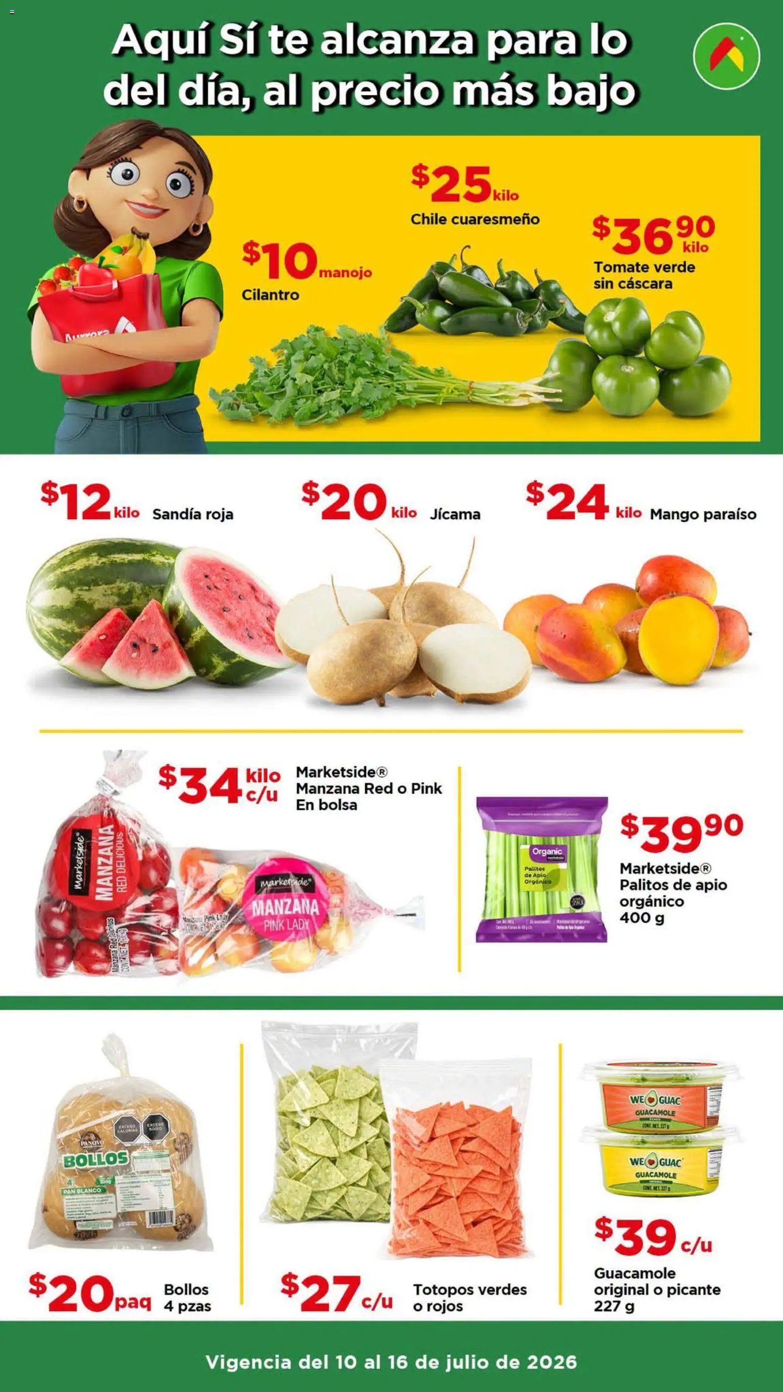 Bodega Aurrerá oferta desde 10/07/2026 Bodega Aurrerá folleto Aprovecha más surtido