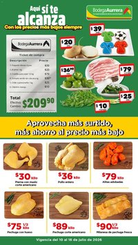 Bodega Aurrerá oferta desde 10/07/2026 Bodega Aurrerá folleto Aprovecha más surtido