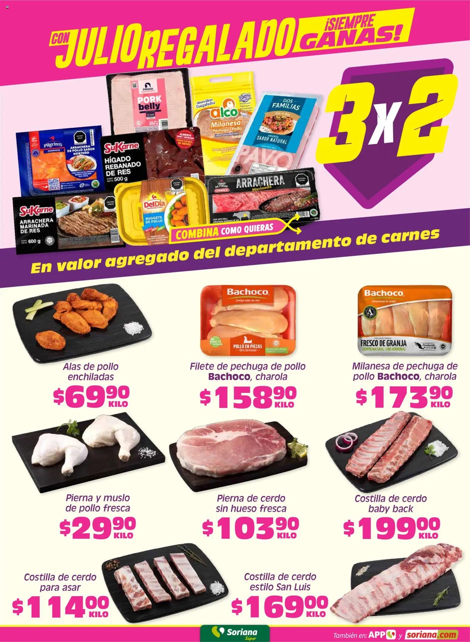 Soriana oferta desde 19/06/2026 Soriana Fin de Semana Súper: Nuevo León, Ciudad Victoria y Tampico
