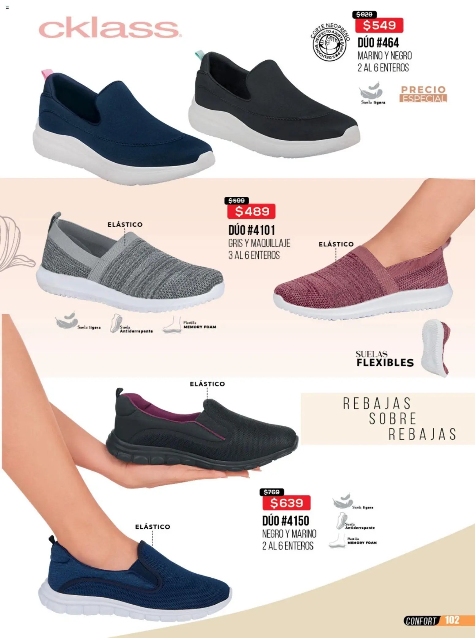 Cklass oferta desde 23/06/2026 Cklass catálogo Rebajas sobre rebajas calzado