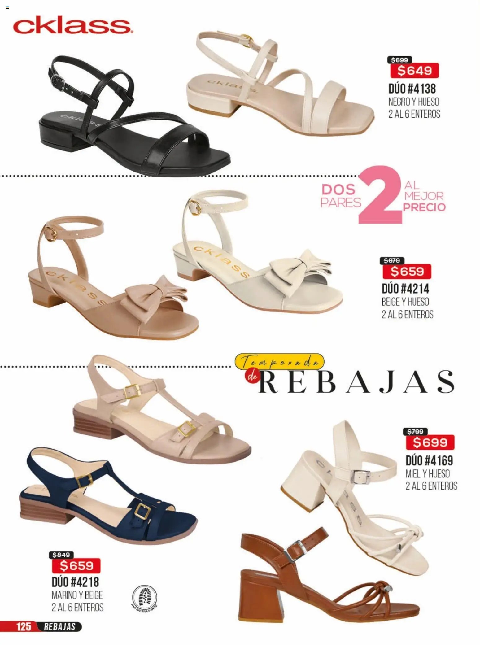 Cklass oferta desde 23/06/2026 Cklass catálogo Rebajas sobre rebajas calzado