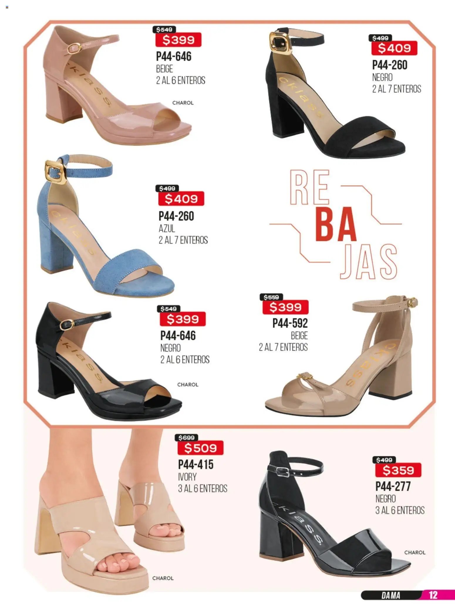Cklass oferta desde 23/06/2026 Cklass catálogo Rebajas sobre rebajas calzado
