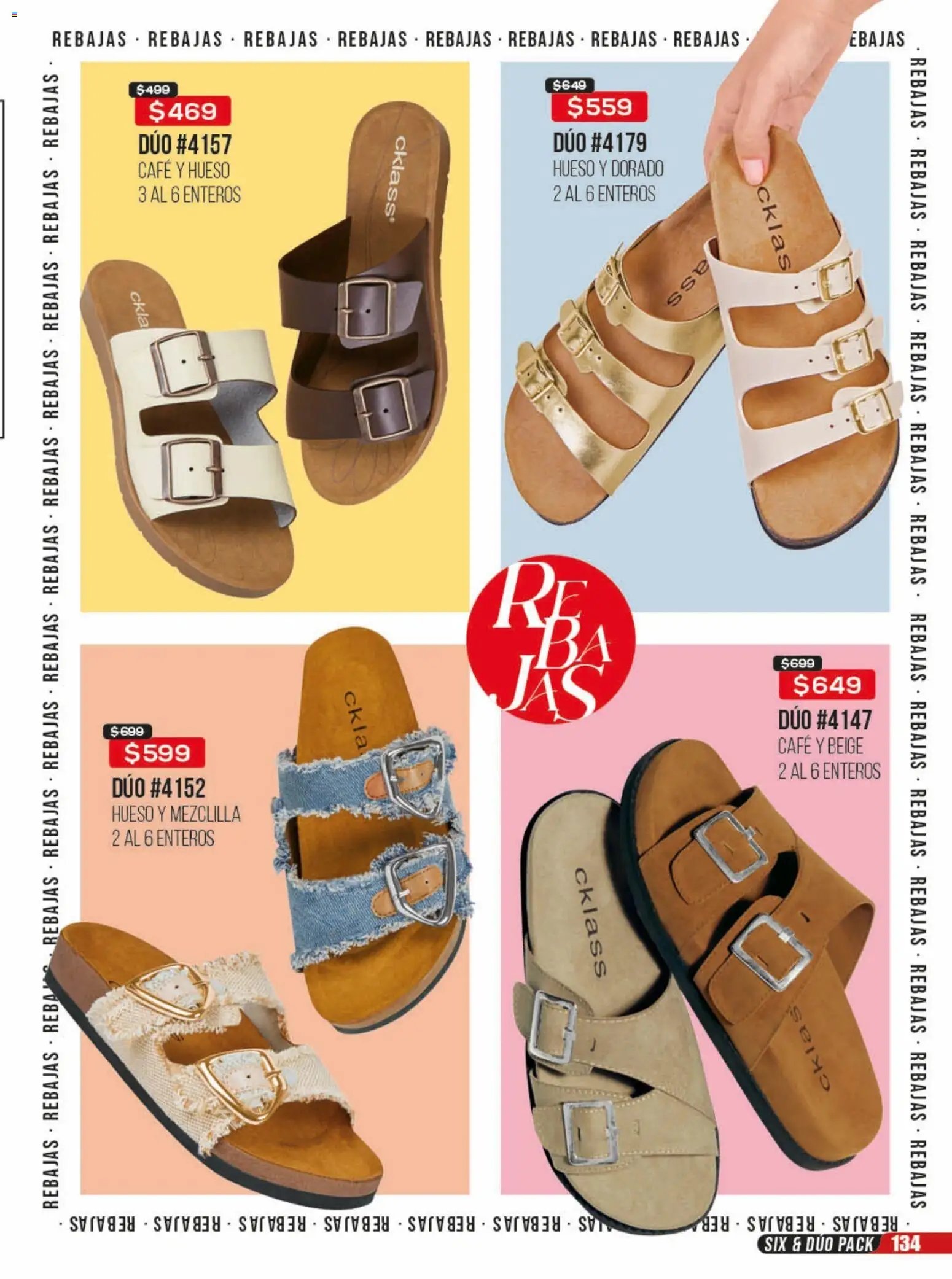 Cklass oferta desde 23/06/2026 Cklass catálogo Rebajas sobre rebajas calzado
