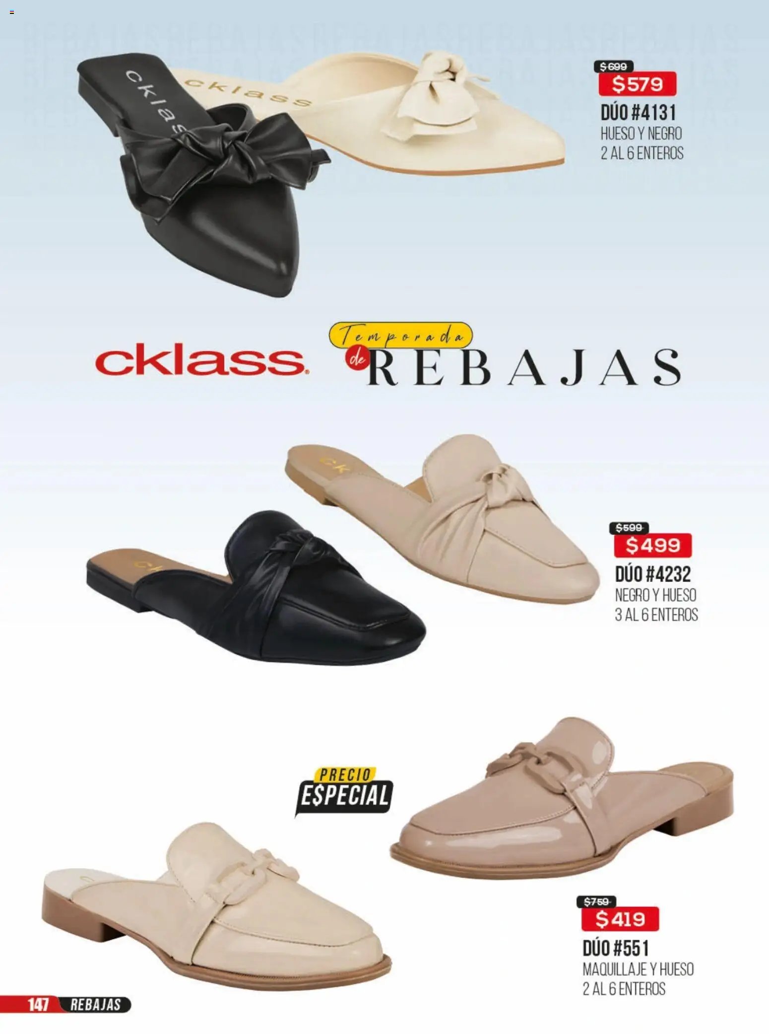Cklass oferta desde 23/06/2026 Cklass catálogo Rebajas sobre rebajas calzado