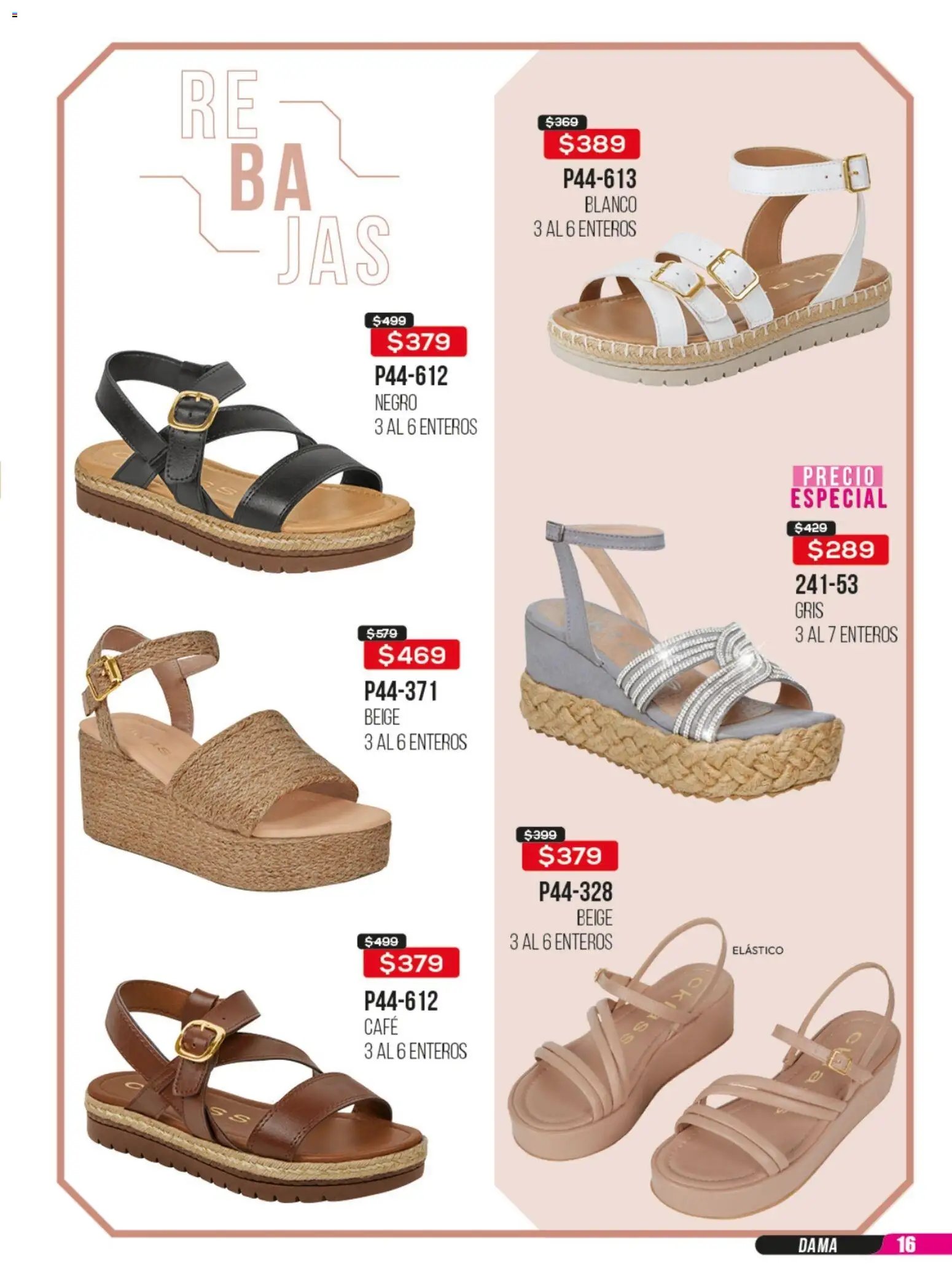 Cklass oferta desde 23/06/2026 Cklass catálogo Rebajas sobre rebajas calzado