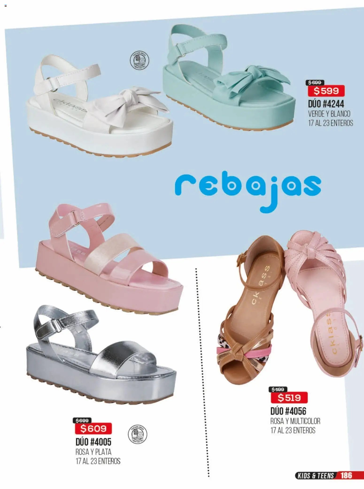 Cklass oferta desde 23/06/2026 Cklass catálogo Rebajas sobre rebajas calzado