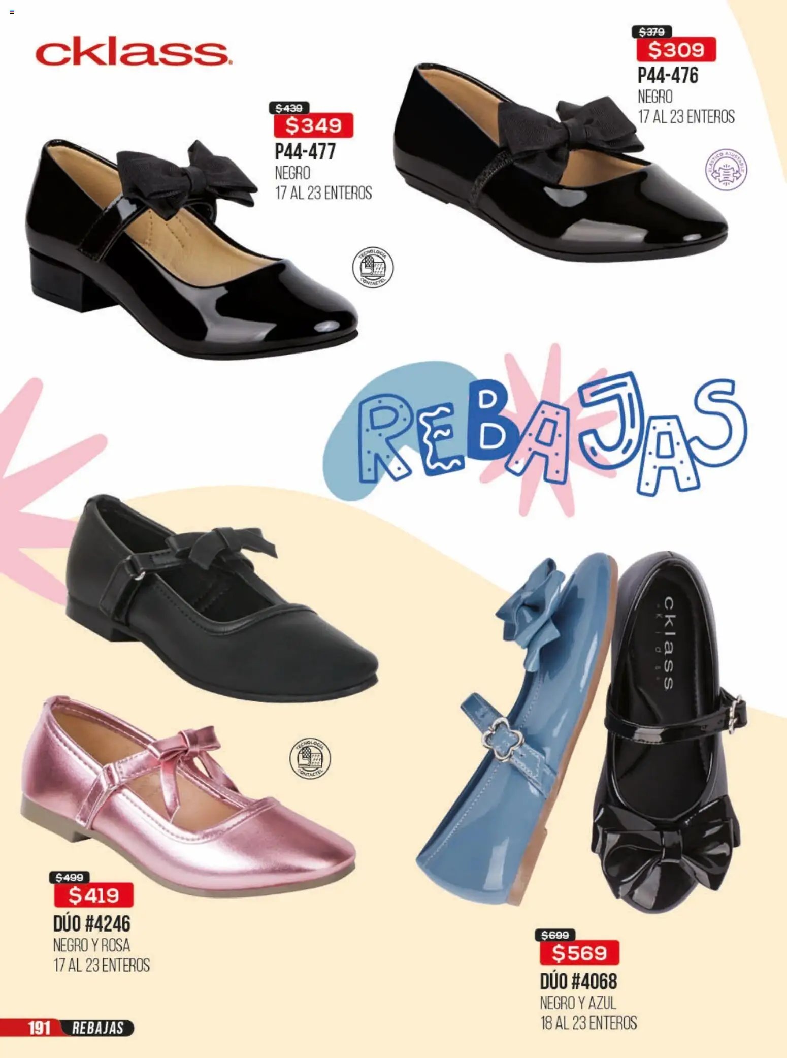 Cklass oferta desde 23/06/2026 Cklass catálogo Rebajas sobre rebajas calzado