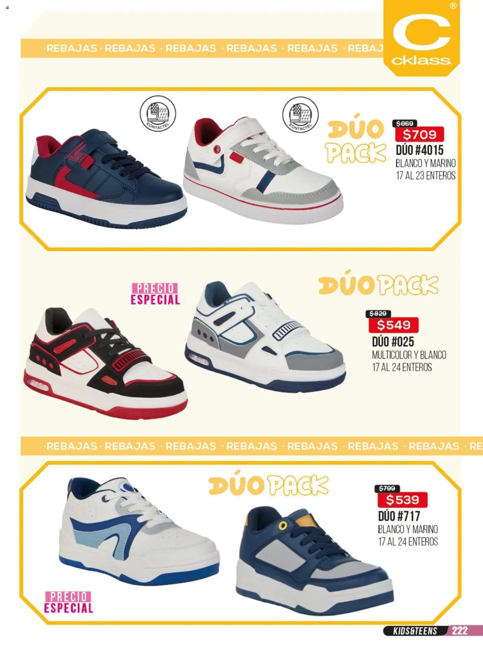 Cklass oferta desde 23/06/2026 Cklass catálogo Rebajas sobre rebajas calzado