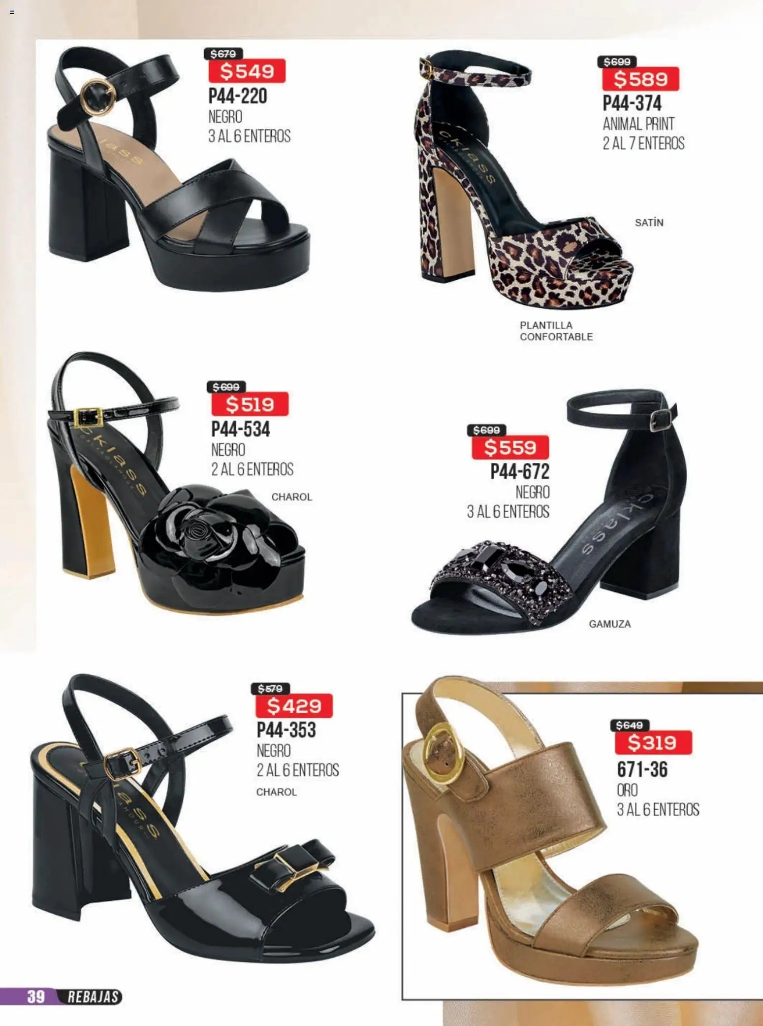 Cklass oferta desde 23/06/2026 Cklass catálogo Rebajas sobre rebajas calzado