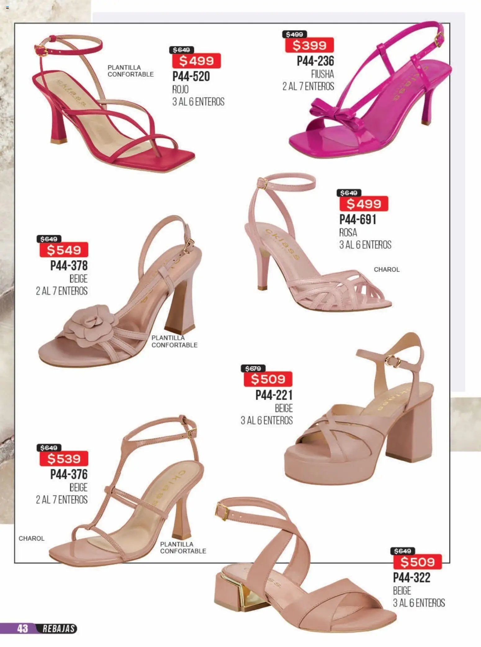 Cklass oferta desde 23/06/2026 Cklass catálogo Rebajas sobre rebajas calzado