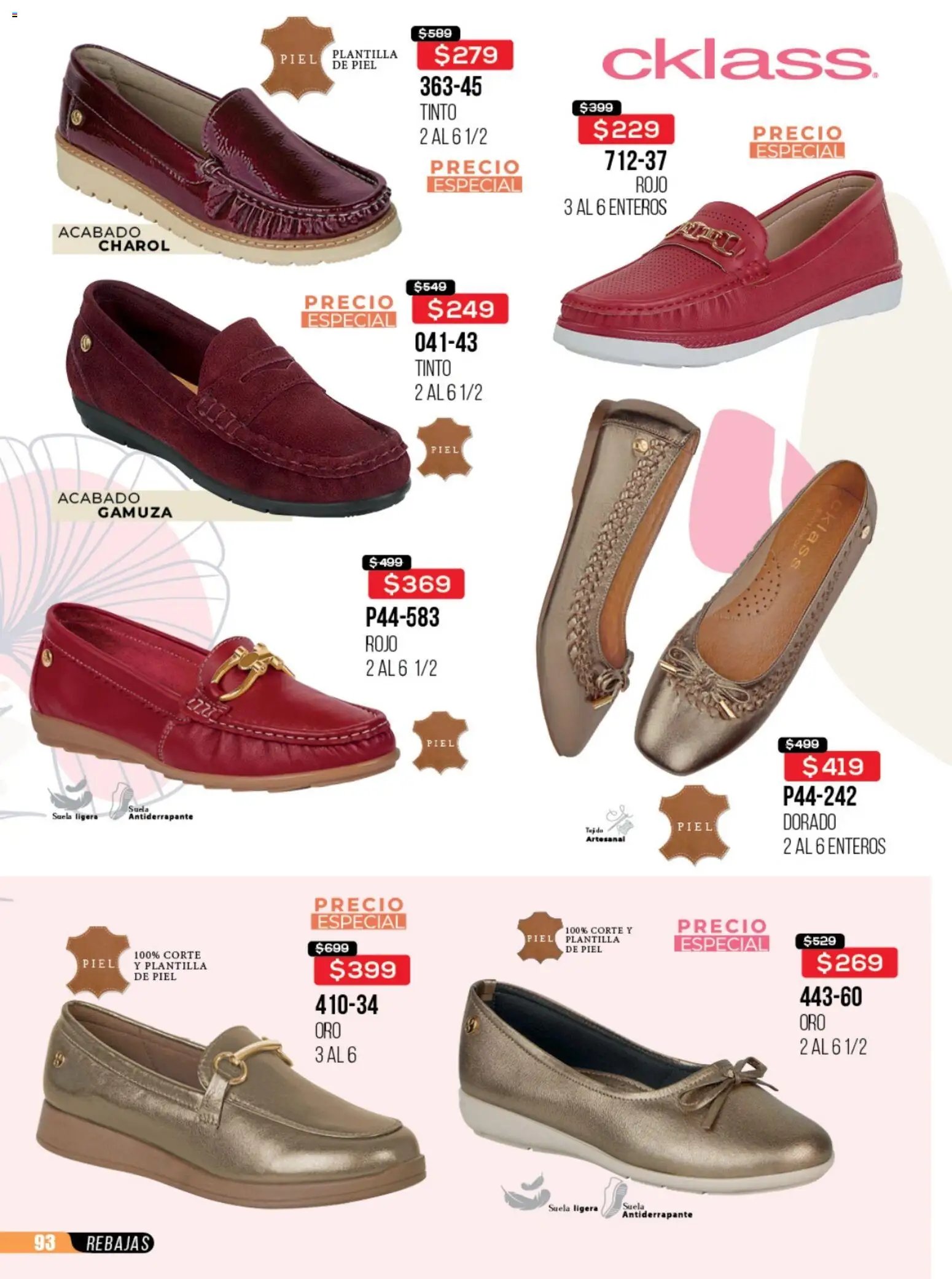 Cklass oferta desde 23/06/2026 Cklass catálogo Rebajas sobre rebajas calzado