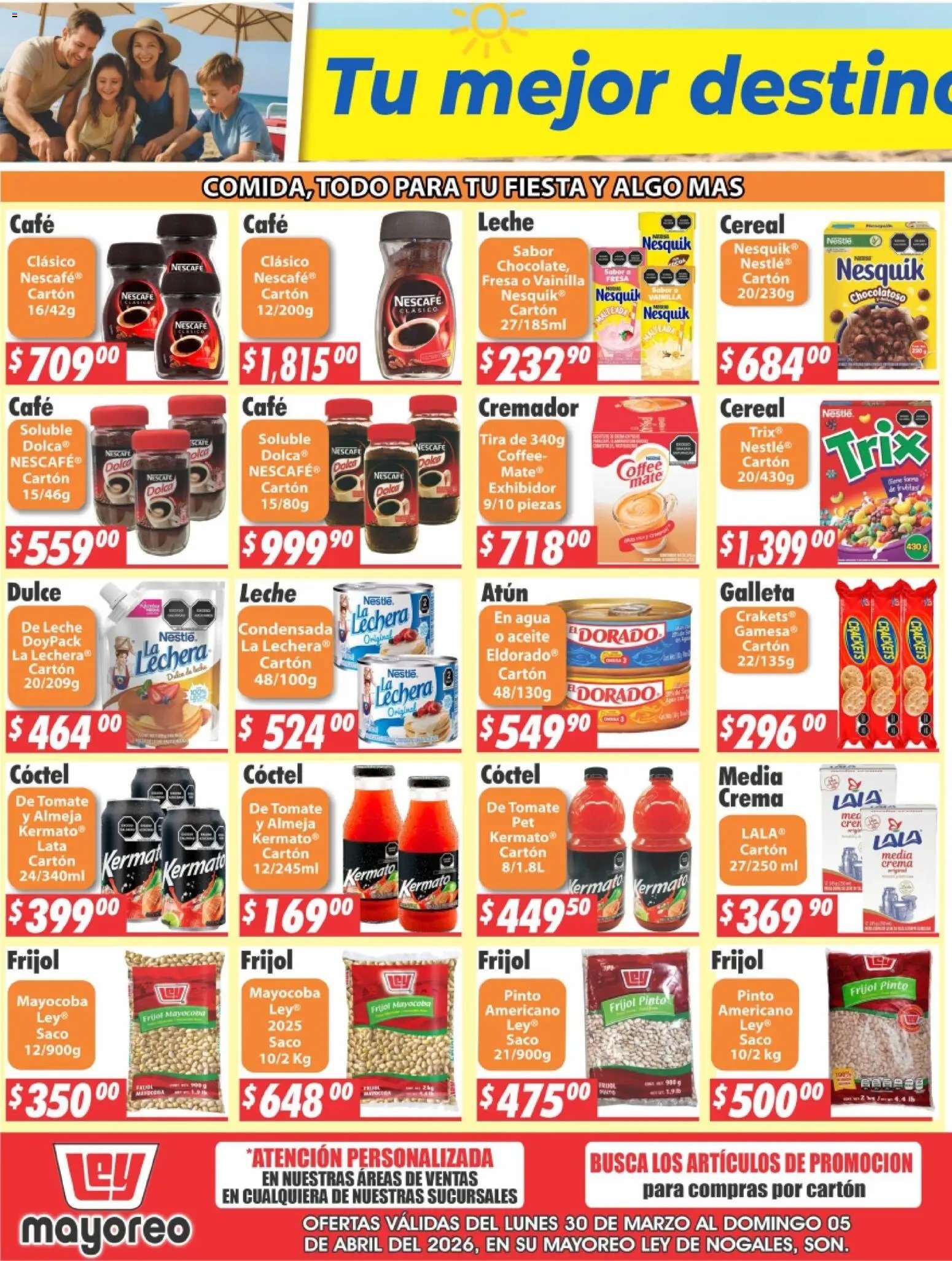 Casa Ley oferta desde 30/03/2026 Casa Ley folleto Nogales (2026-03-30 - 2026-04-05)