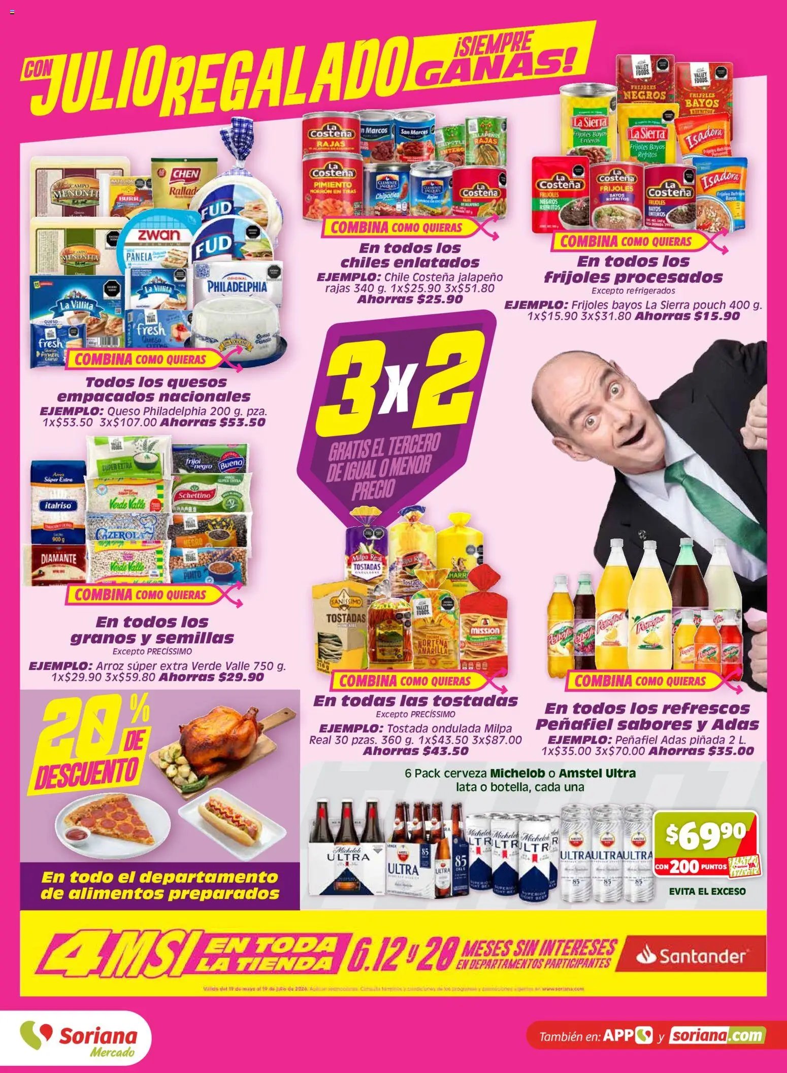 Soriana oferta desde 12/06/2026 Soriana Julio Regalado Mercado Nacional
