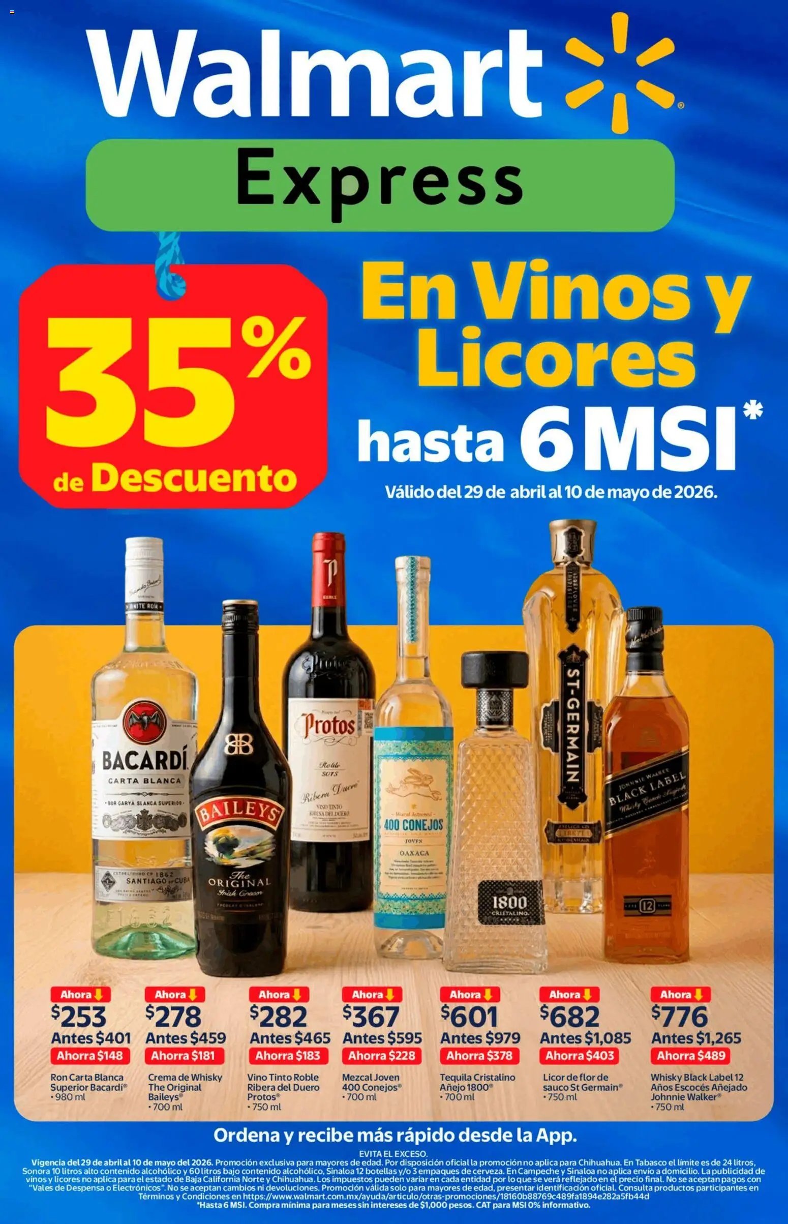 Walmart Express oferta desde 29/04/2026 Walmart Express folleto (2026-04-29 - 2026-05-10)