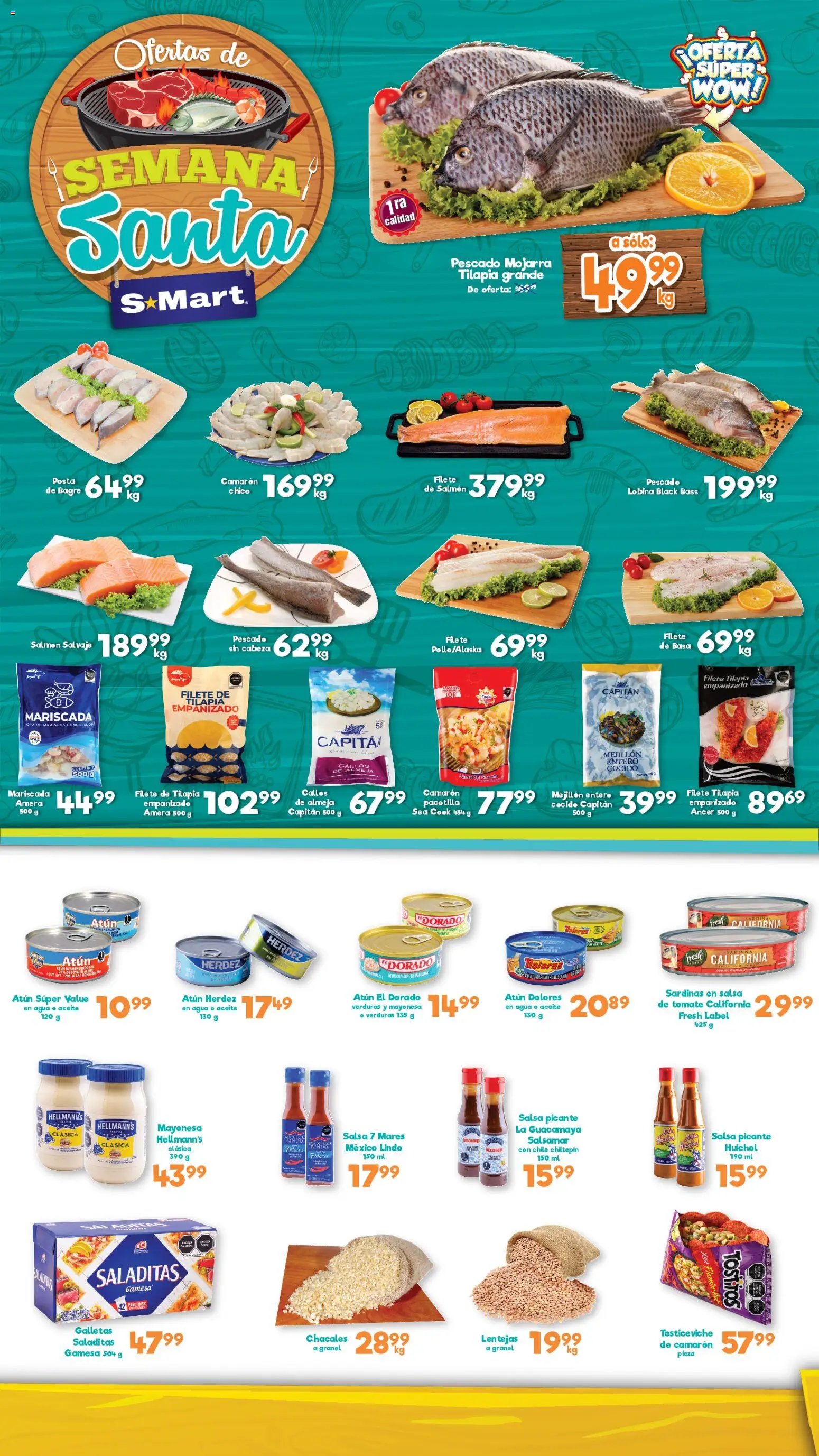 S-Mart oferta desde 31/03/2026 S-Mart folleto Ofertas de feria Chihuahua (2026-03-31 - 2026-04-03)