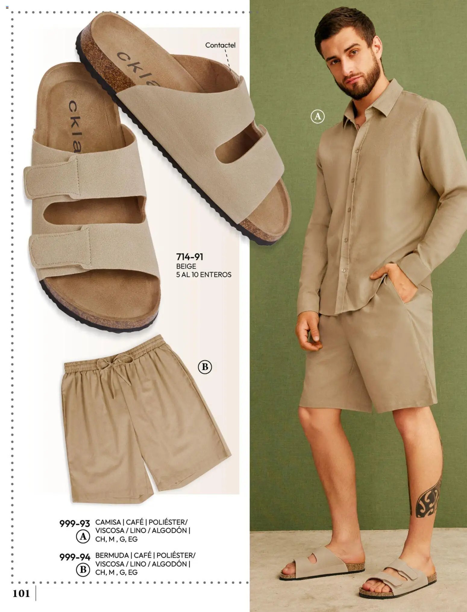 Cklass oferta desde 08/07/2026 Cklass catálogo Ropa caballero