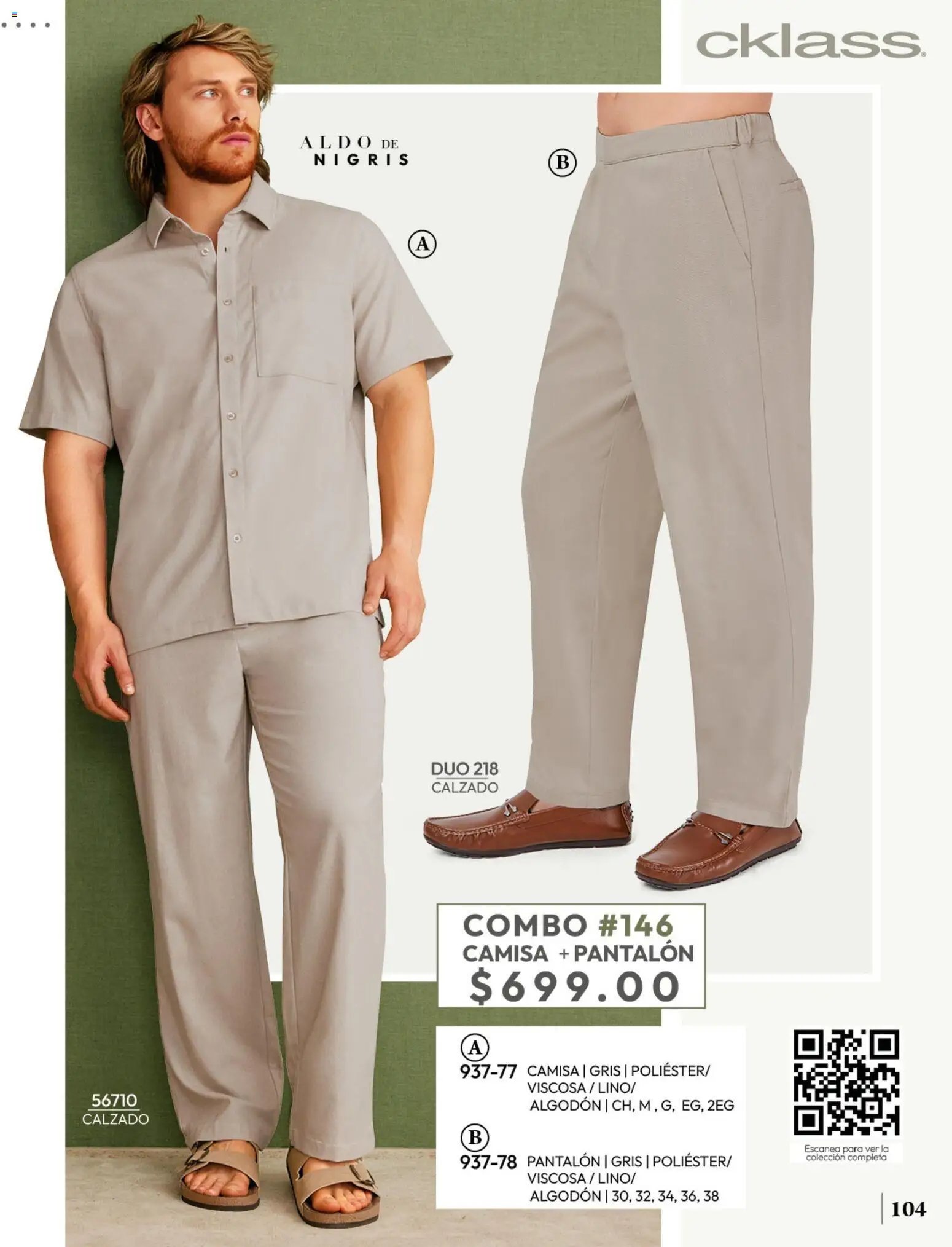 Cklass oferta desde 08/07/2026 Cklass catálogo Ropa caballero
