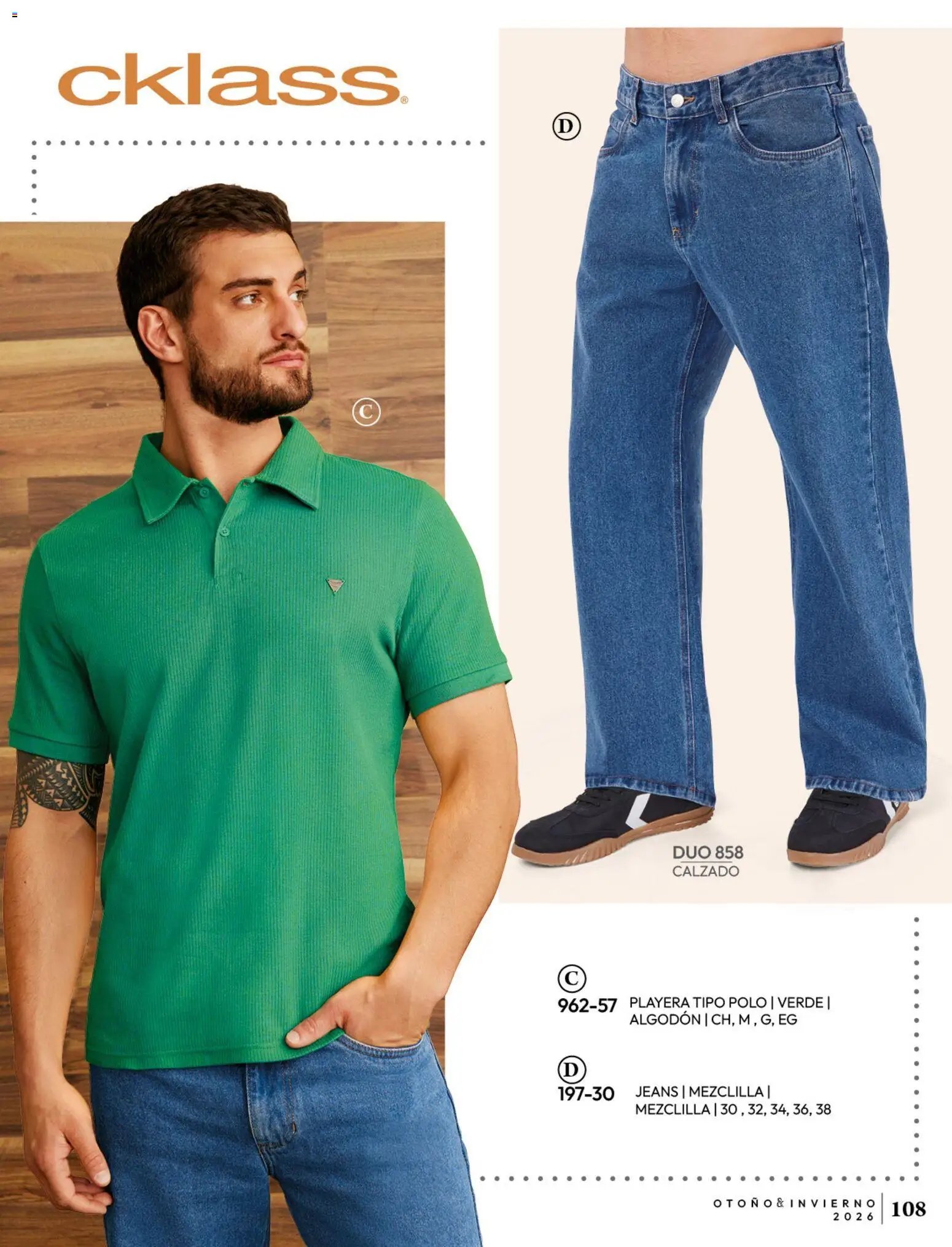 Cklass oferta desde 08/07/2026 Cklass catálogo Ropa caballero