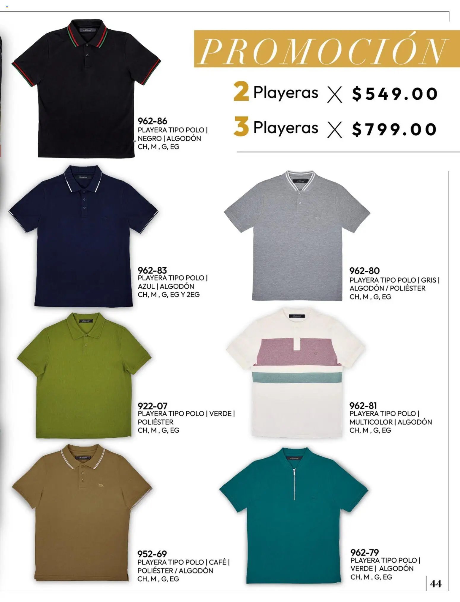 Cklass oferta desde 08/07/2026 Cklass catálogo Ropa caballero