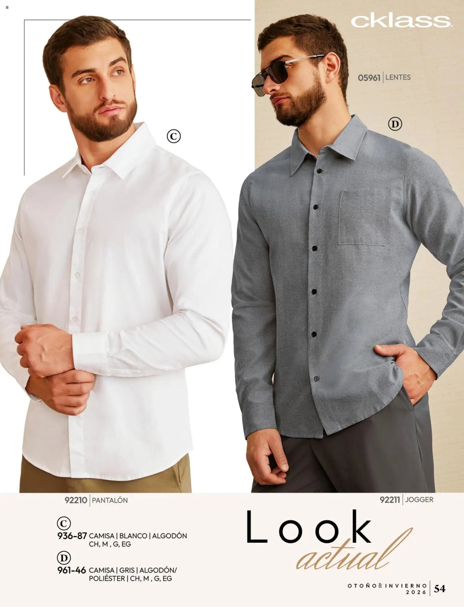 Cklass oferta desde 08/07/2026 Cklass catálogo Ropa caballero