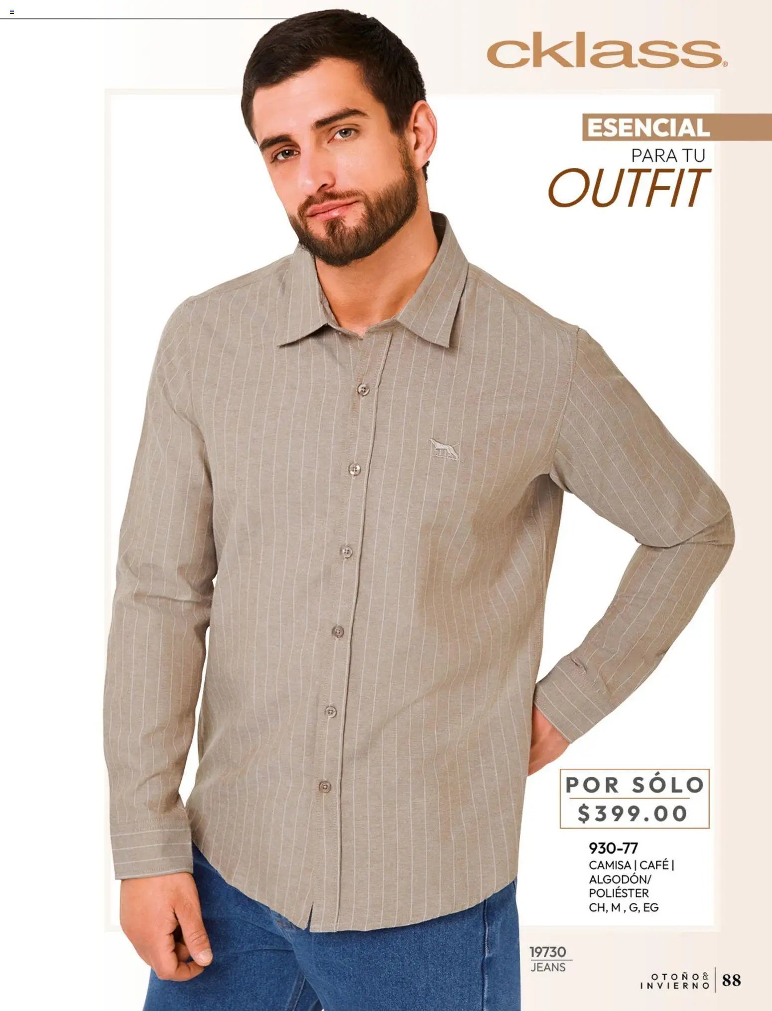 Cklass oferta desde 08/07/2026 Cklass catálogo Ropa caballero
