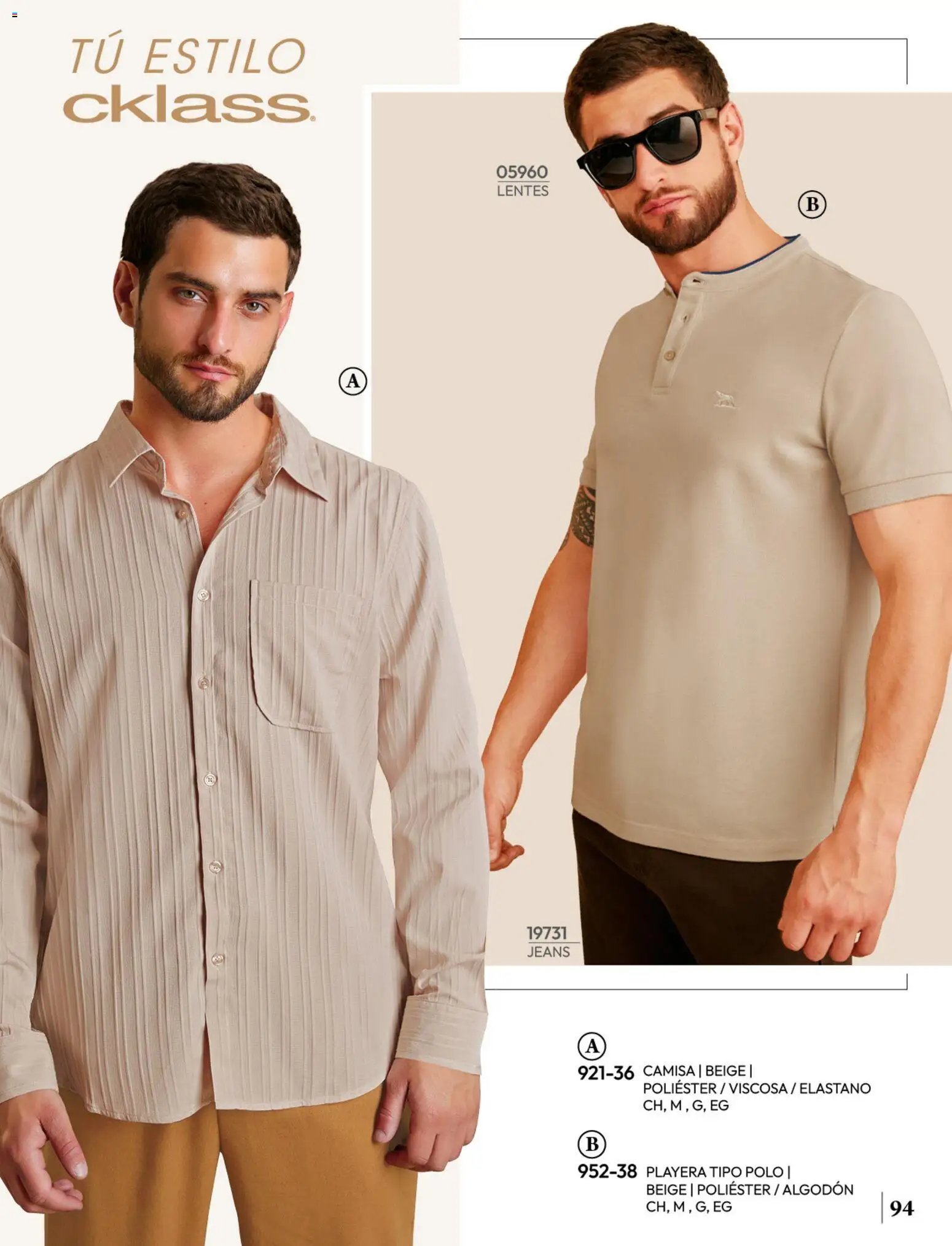Cklass oferta desde 08/07/2026 Cklass catálogo Ropa caballero