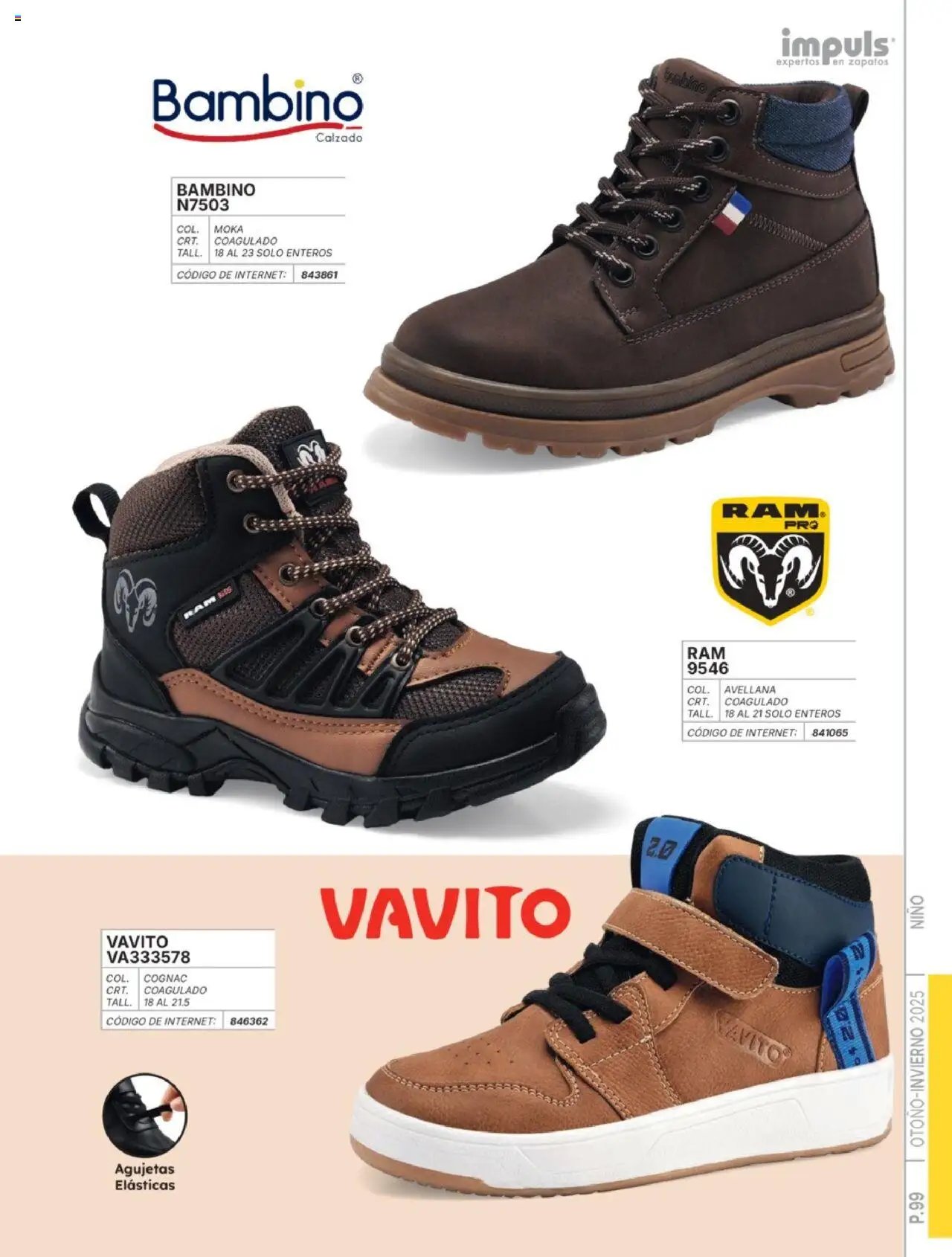 Impuls oferta desde 07/07/2025 Catálogo Niño Otoño-Invierno 2025