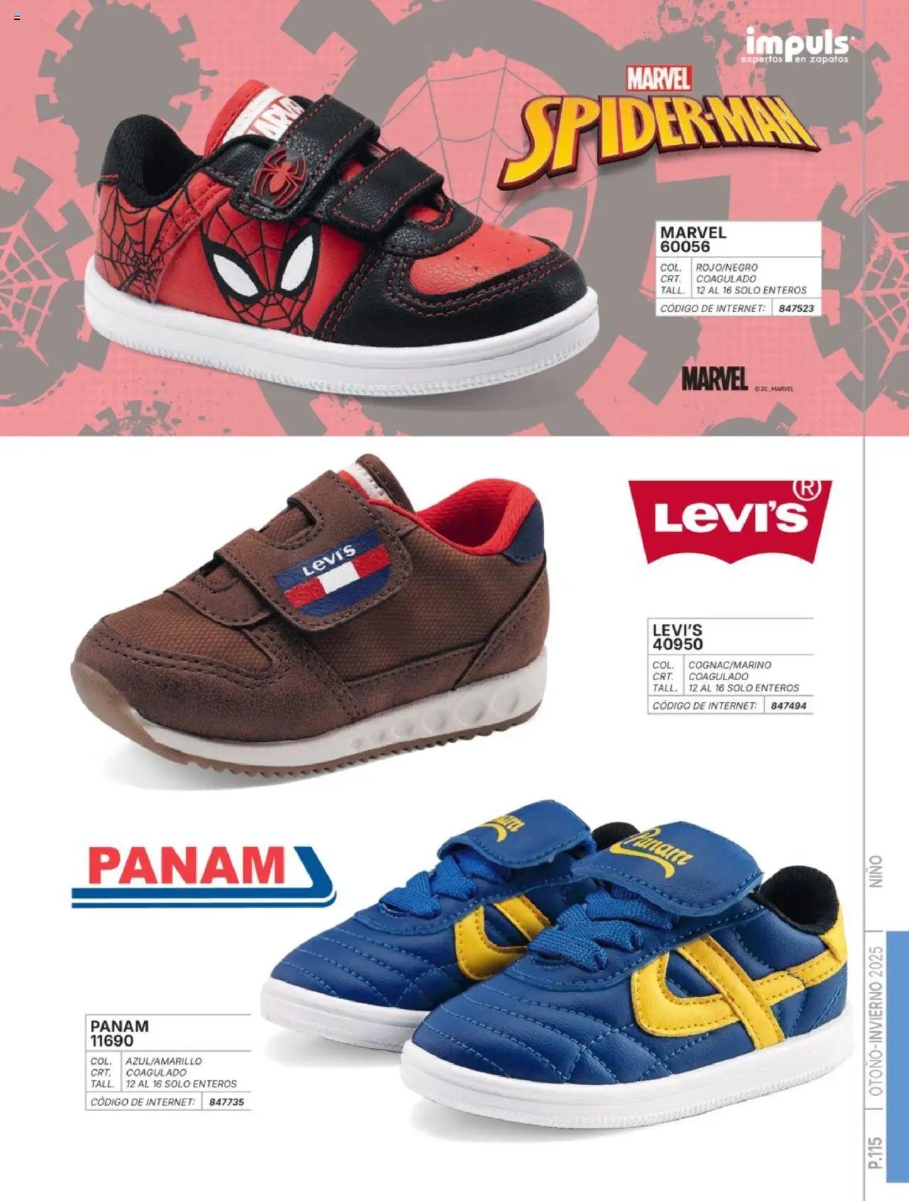Impuls oferta desde 07/07/2025 Catálogo Niño Otoño-Invierno 2025