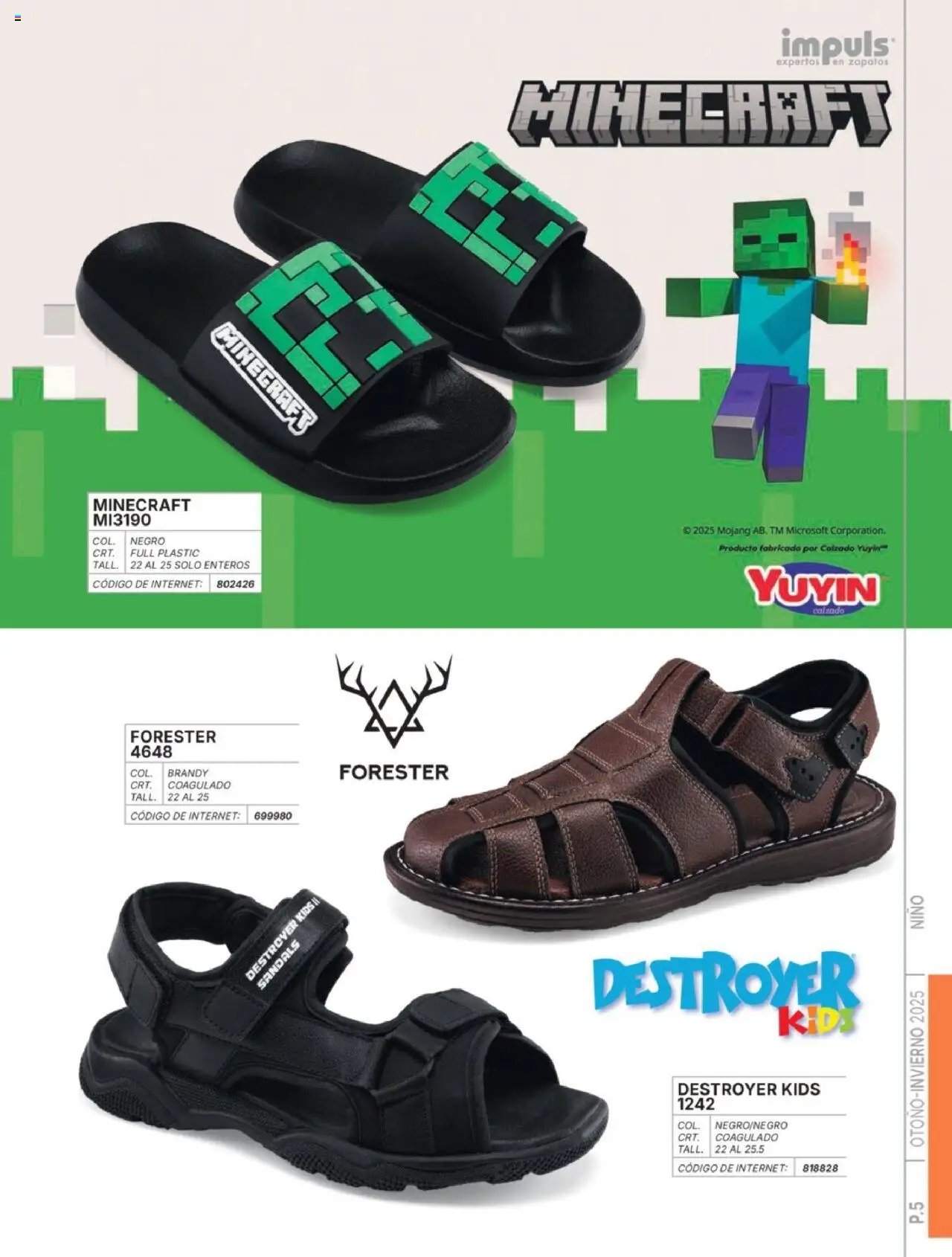 Impuls oferta desde 07/07/2025 Catálogo Niño Otoño-Invierno 2025