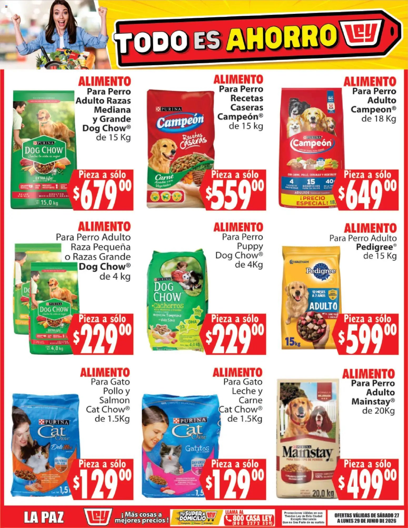 Casa Ley oferta desde 27/06/2026 Casa Ley folleto Todo es ahorro