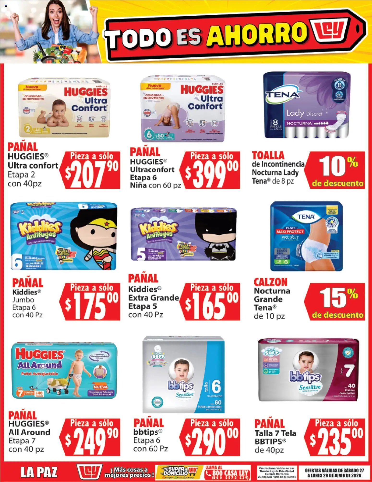 Casa Ley oferta desde 27/06/2026 Casa Ley folleto Todo es ahorro