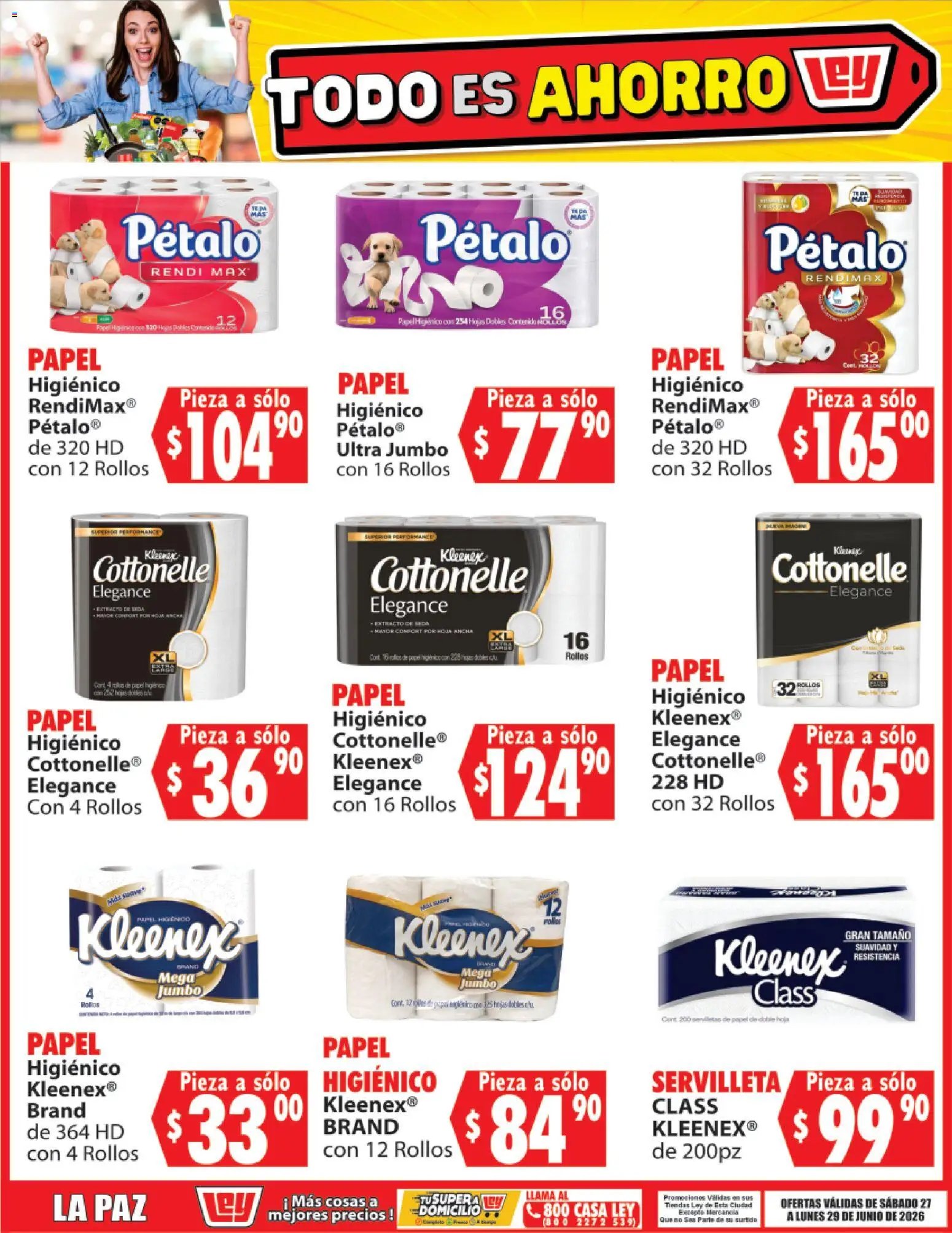 Casa Ley oferta desde 27/06/2026 Casa Ley folleto Todo es ahorro