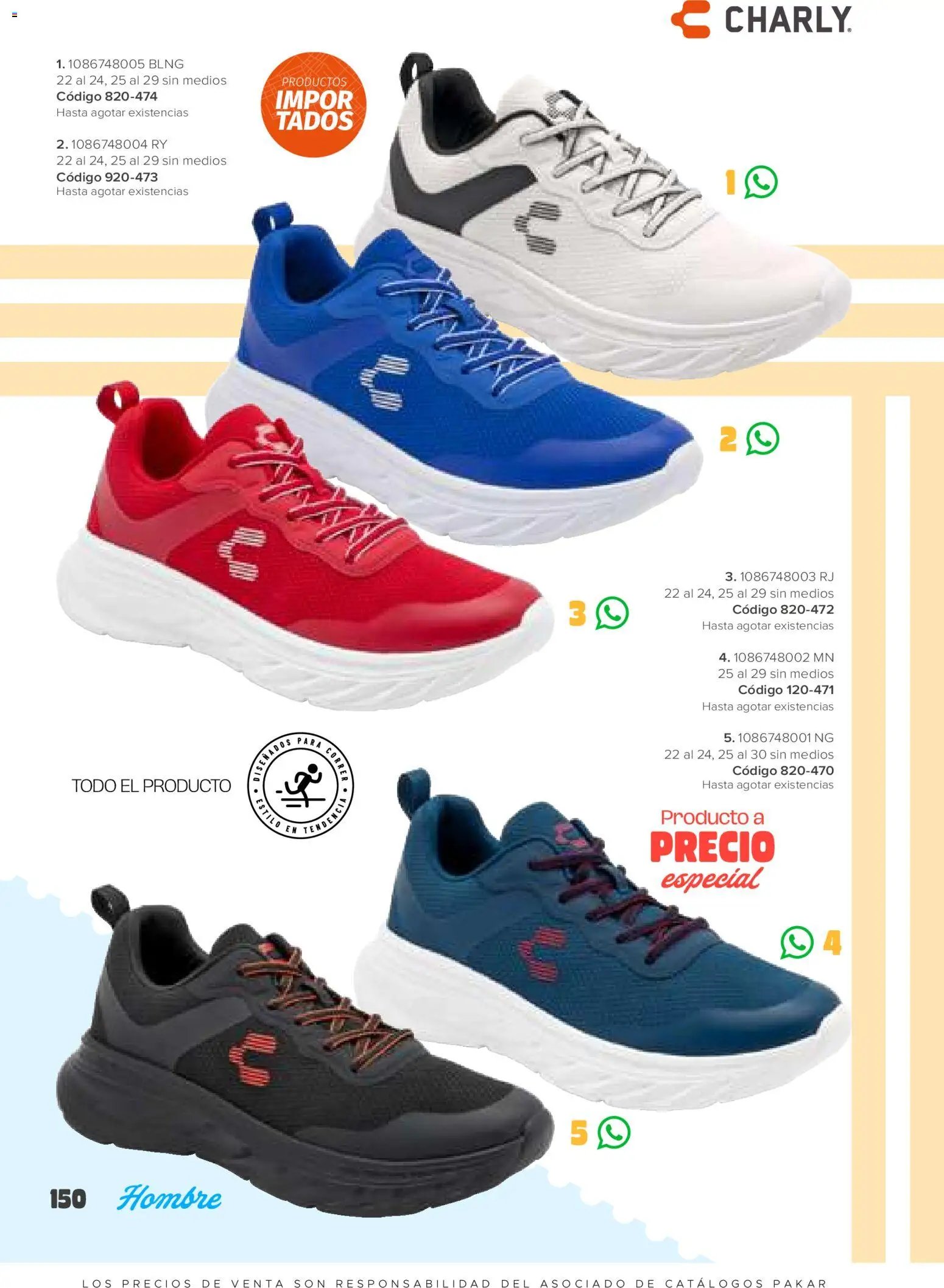SC Pakar oferta desde 30/01/2026 Catálogo Hombre