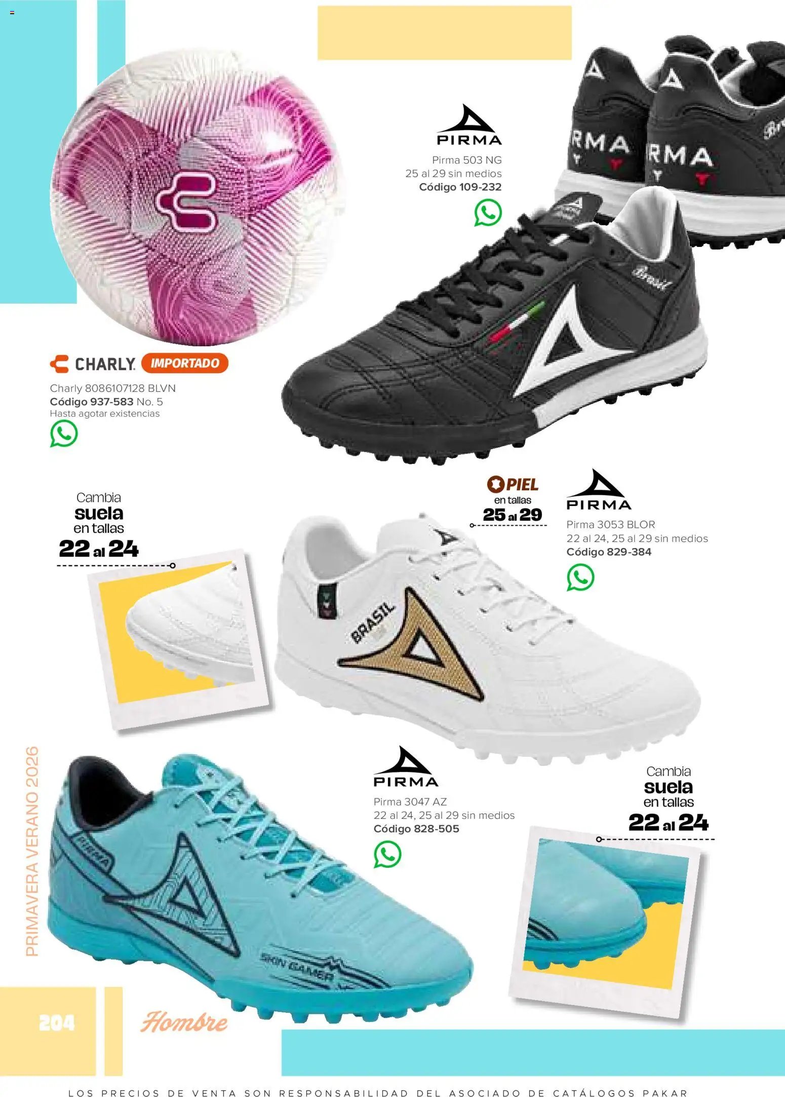SC Pakar oferta desde 30/01/2026 Catálogo Hombre