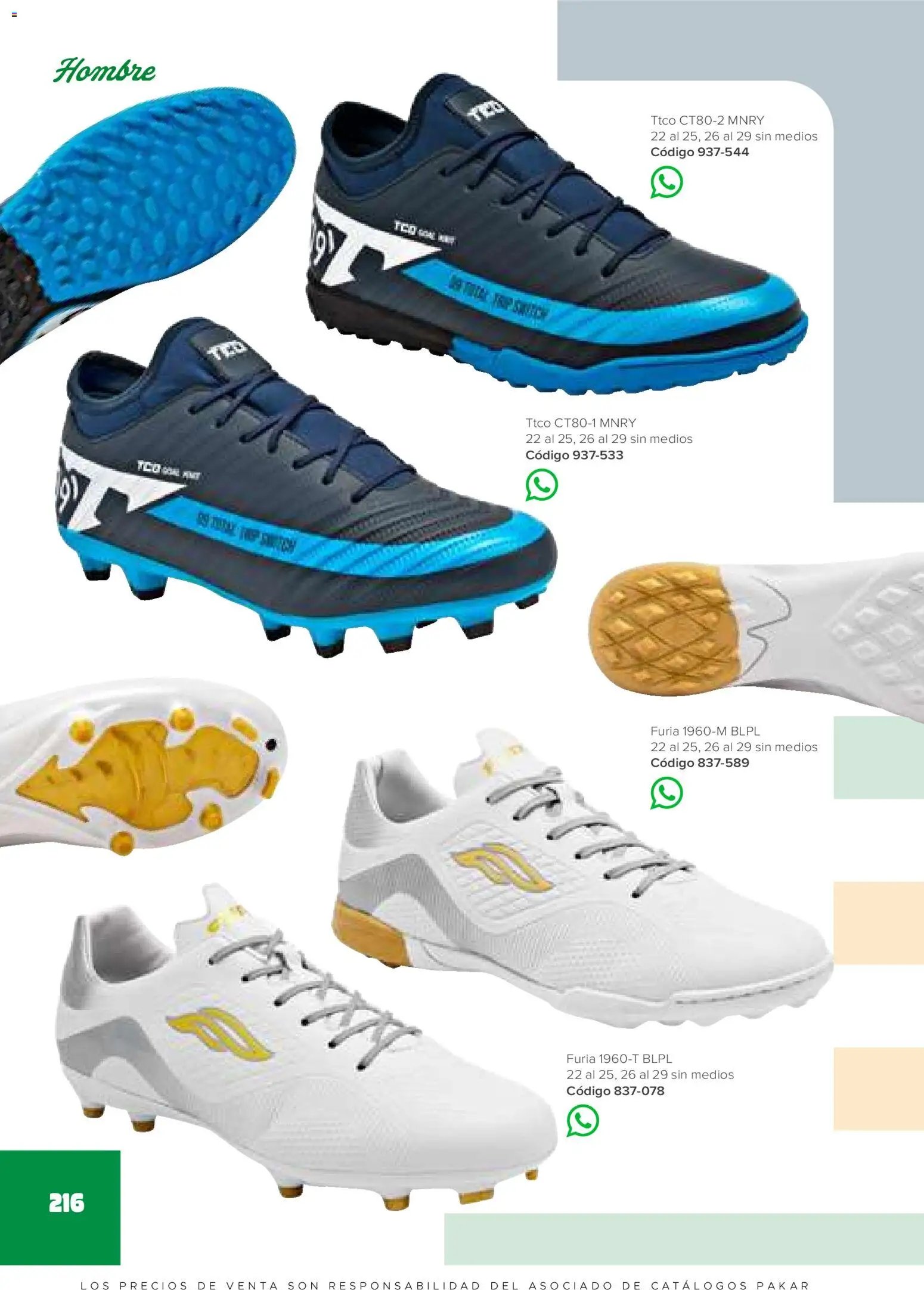 SC Pakar oferta desde 30/01/2026 Catálogo Hombre