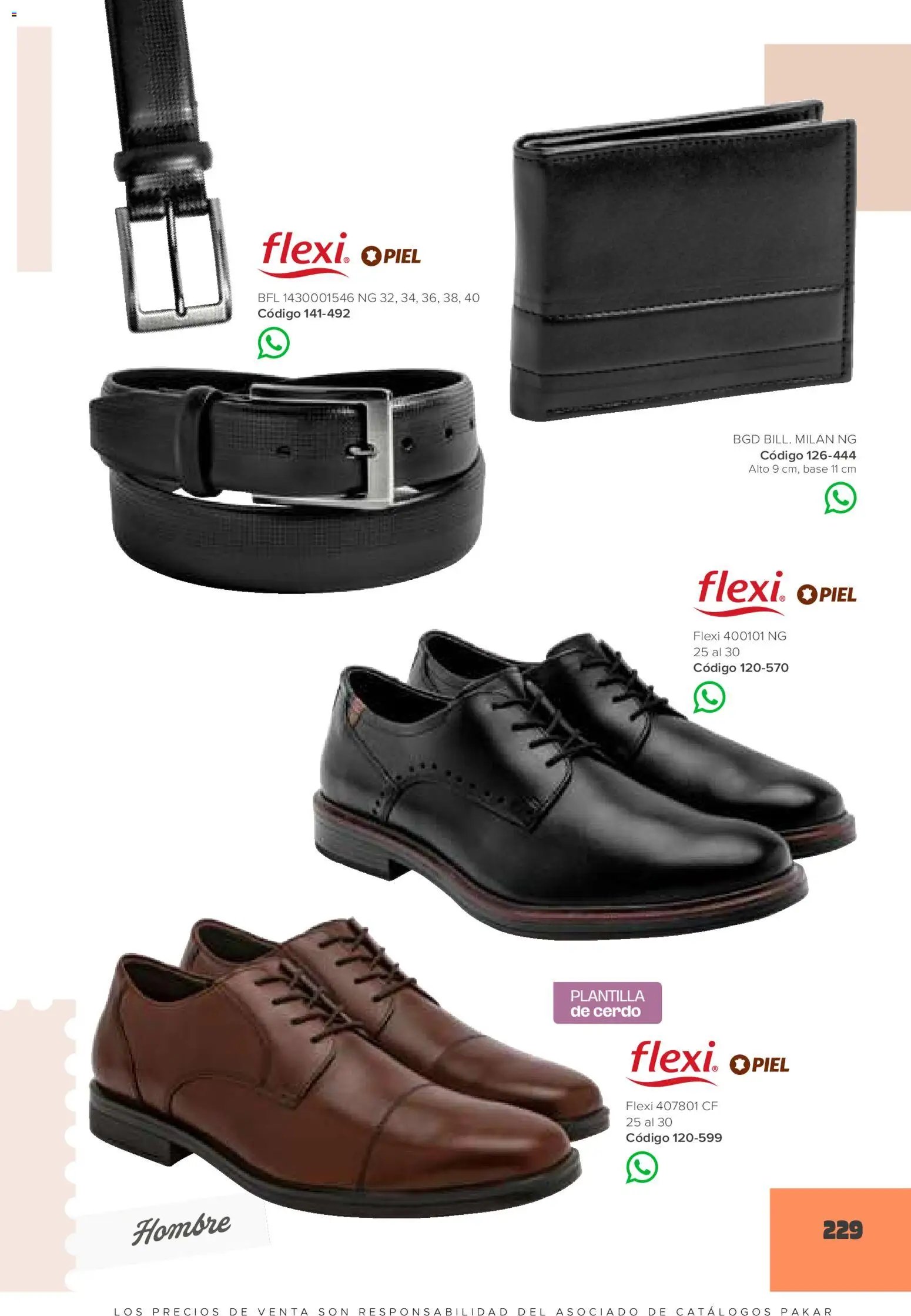 SC Pakar oferta desde 30/01/2026 Catálogo Hombre