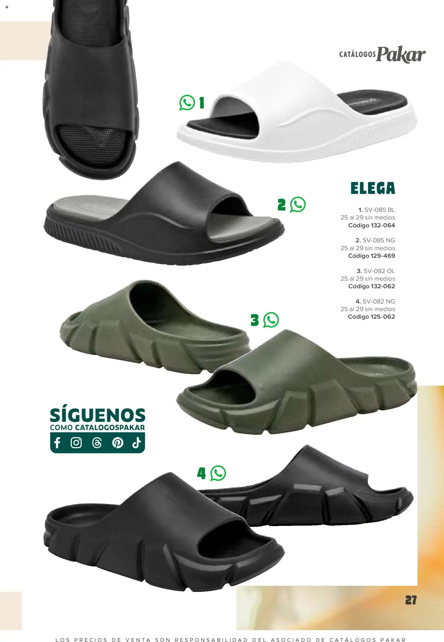 SC Pakar oferta desde 30/01/2026 Catálogo Hombre