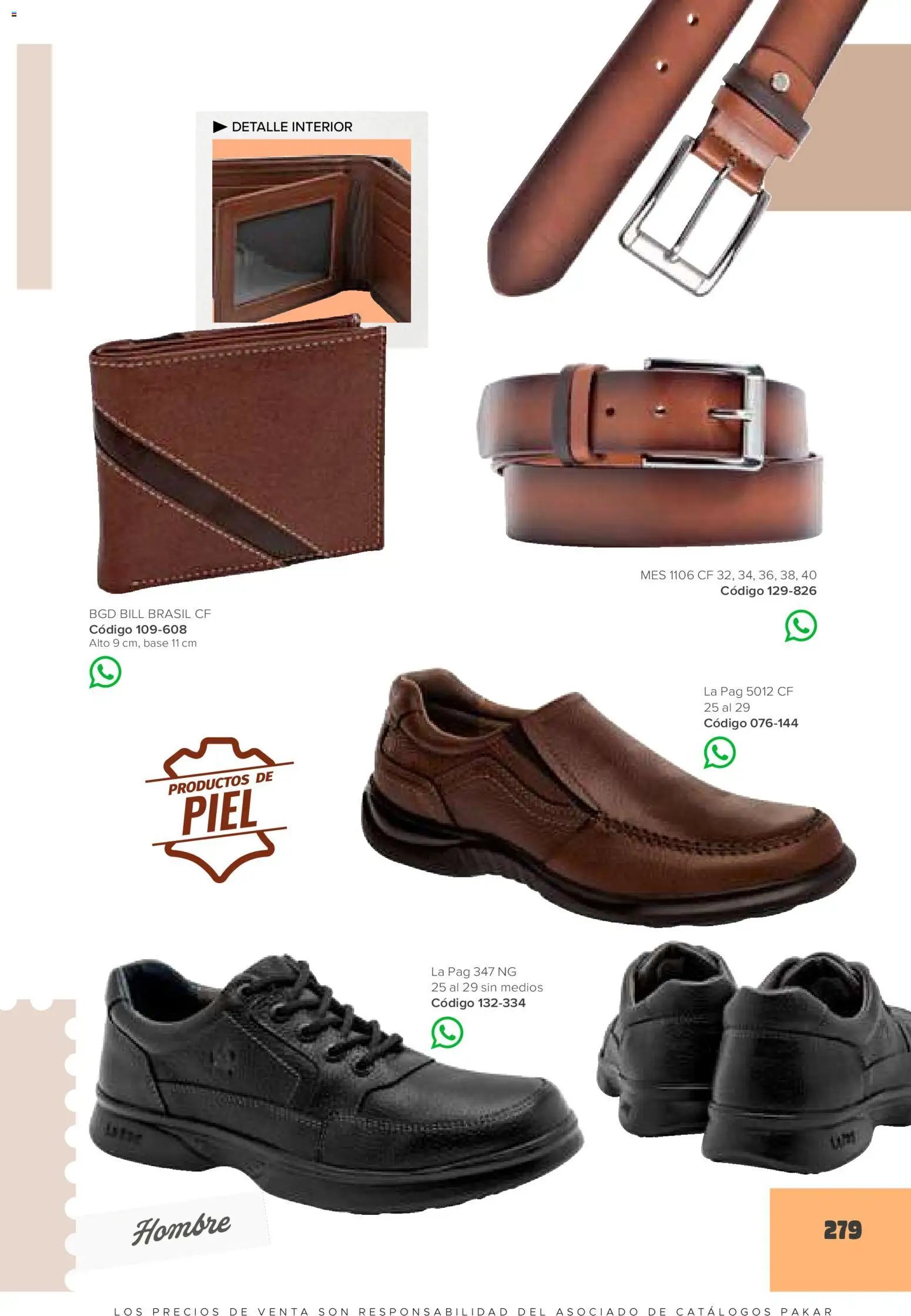 SC Pakar oferta desde 30/01/2026 Catálogo Hombre