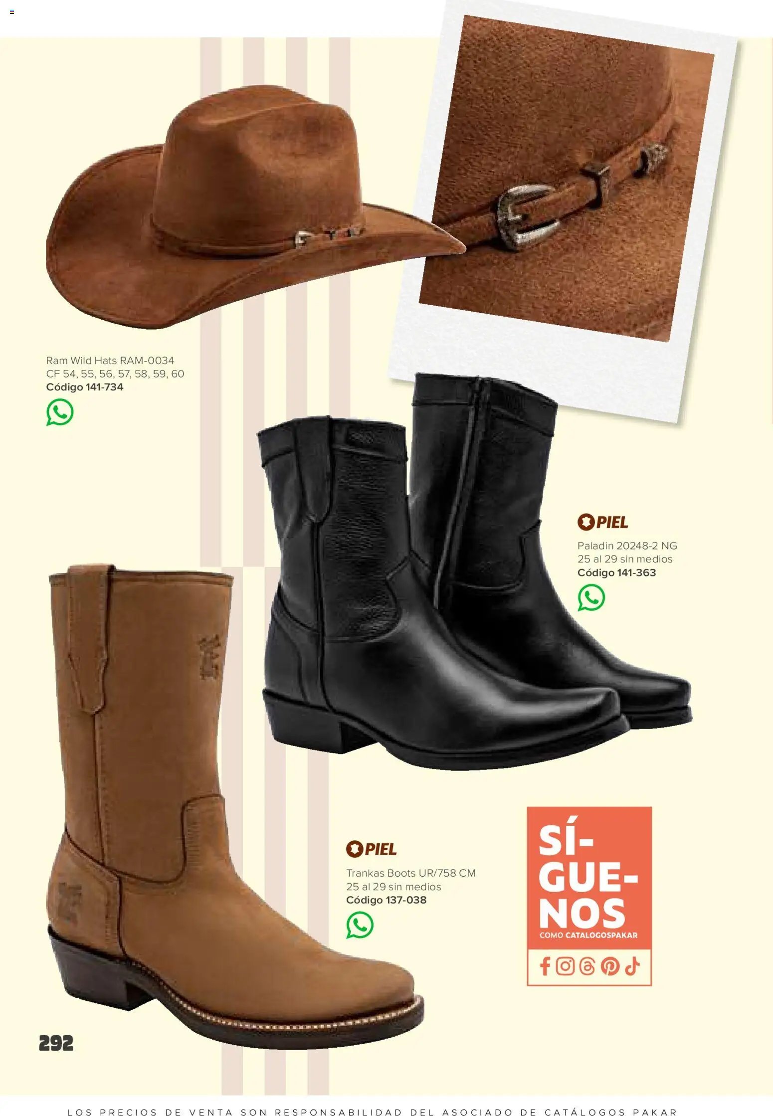 SC Pakar oferta desde 30/01/2026 Catálogo Hombre