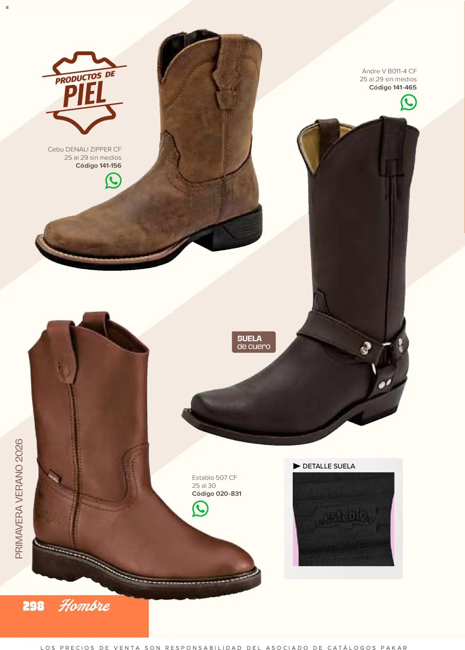 SC Pakar oferta desde 30/01/2026 Catálogo Hombre